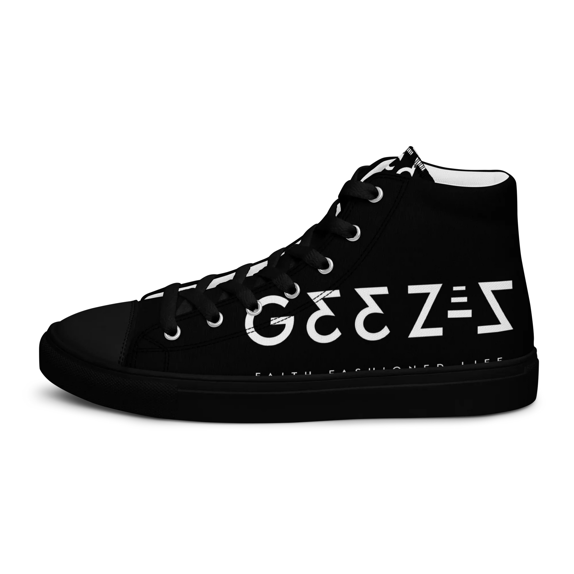 G33Z=Z Men’s high top canvas shoes - Da G.A.T.E 33