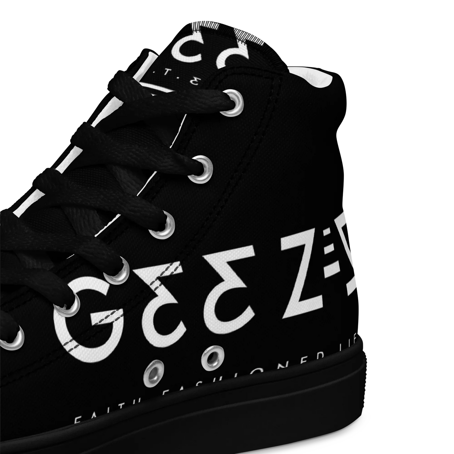 G33Z=Z Men’s high top canvas shoes - Da G.A.T.E 33