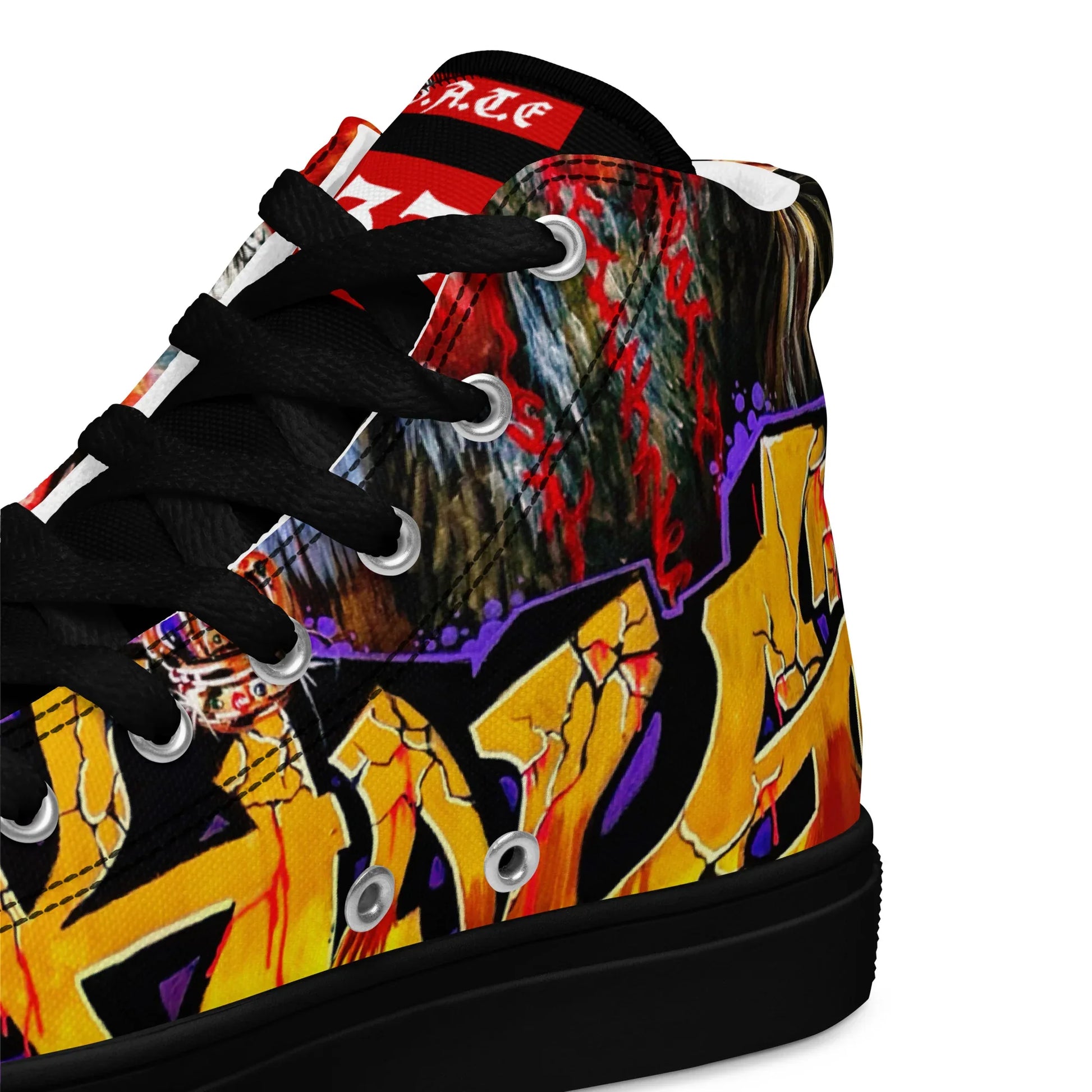 KING Men’s high top canvas shoes - Da G.A.T.E 33