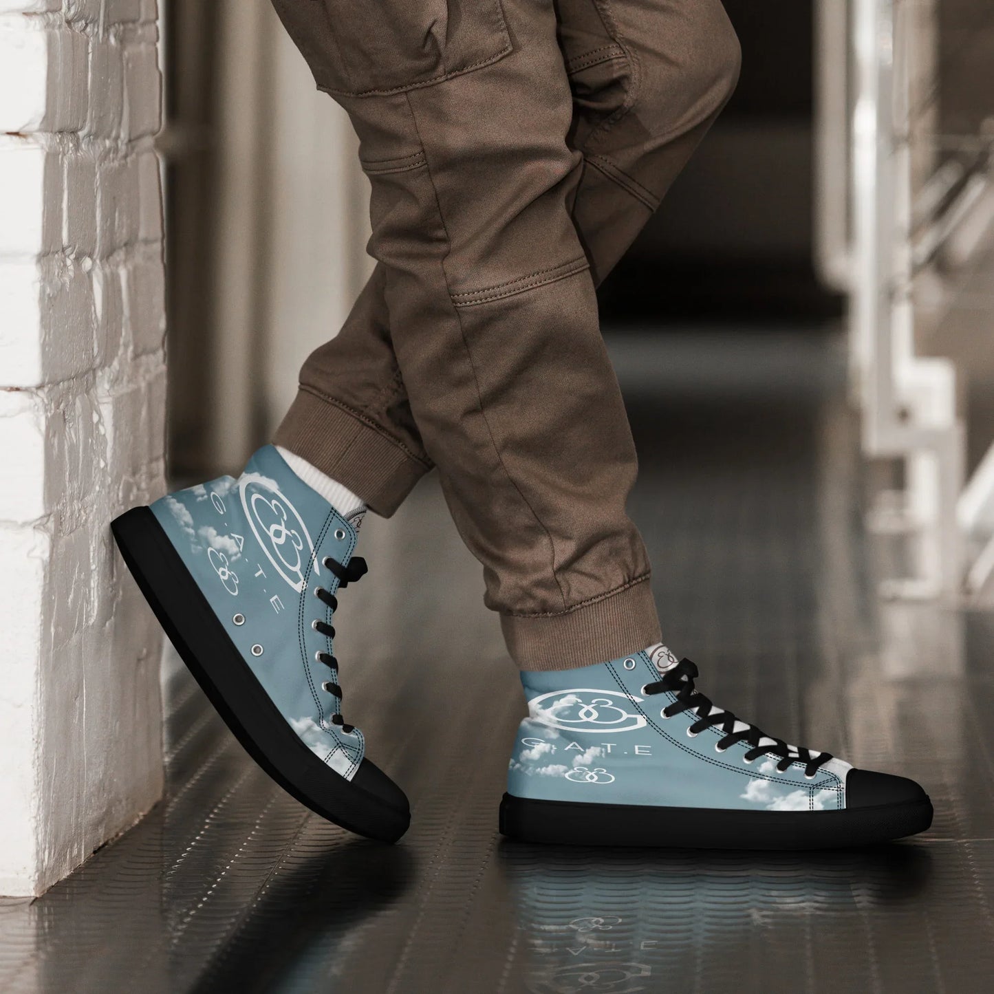 DaGate33 Men’s high top canvas shoes - Da G.A.T.E 33