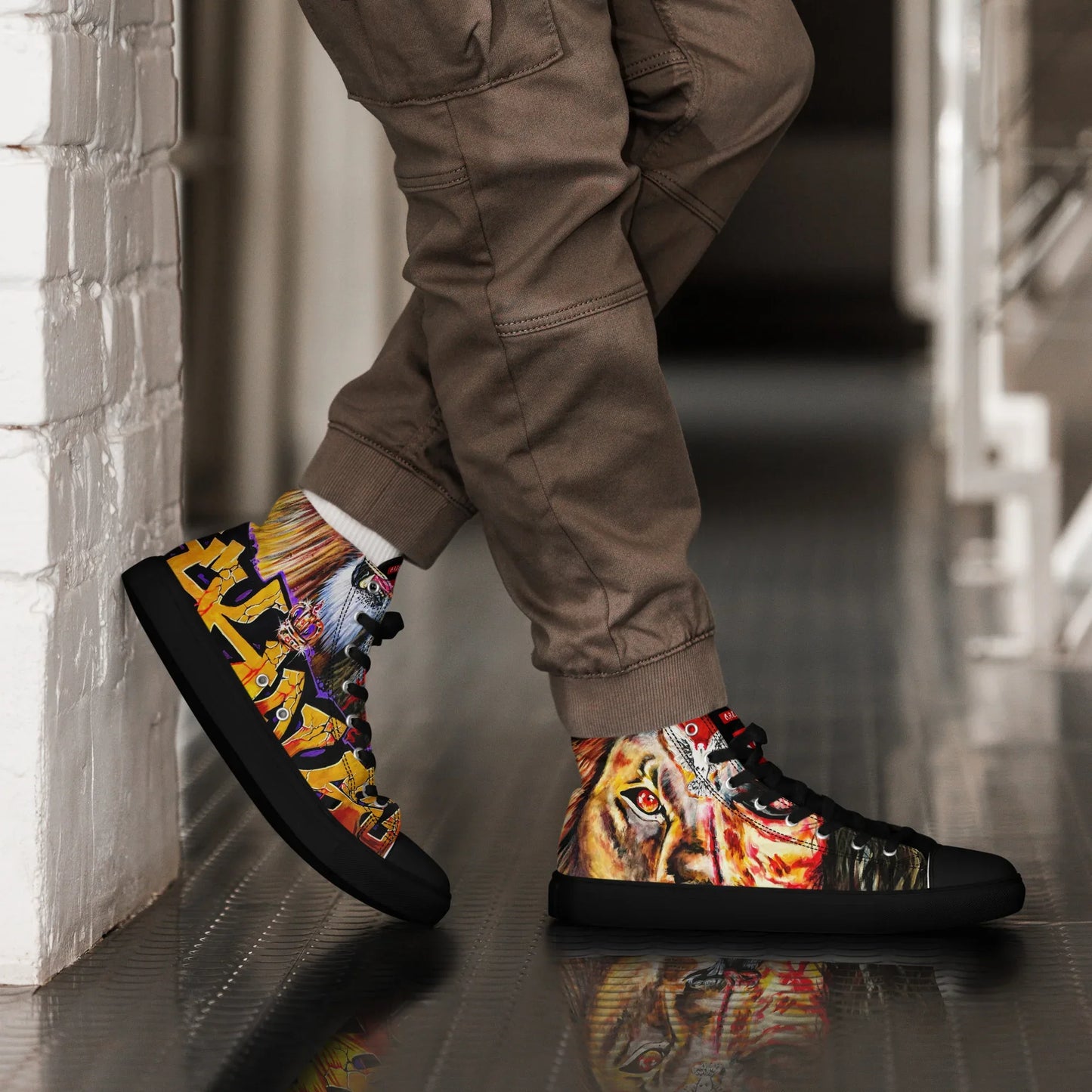 KING Men’s high top canvas shoes - Da G.A.T.E 33