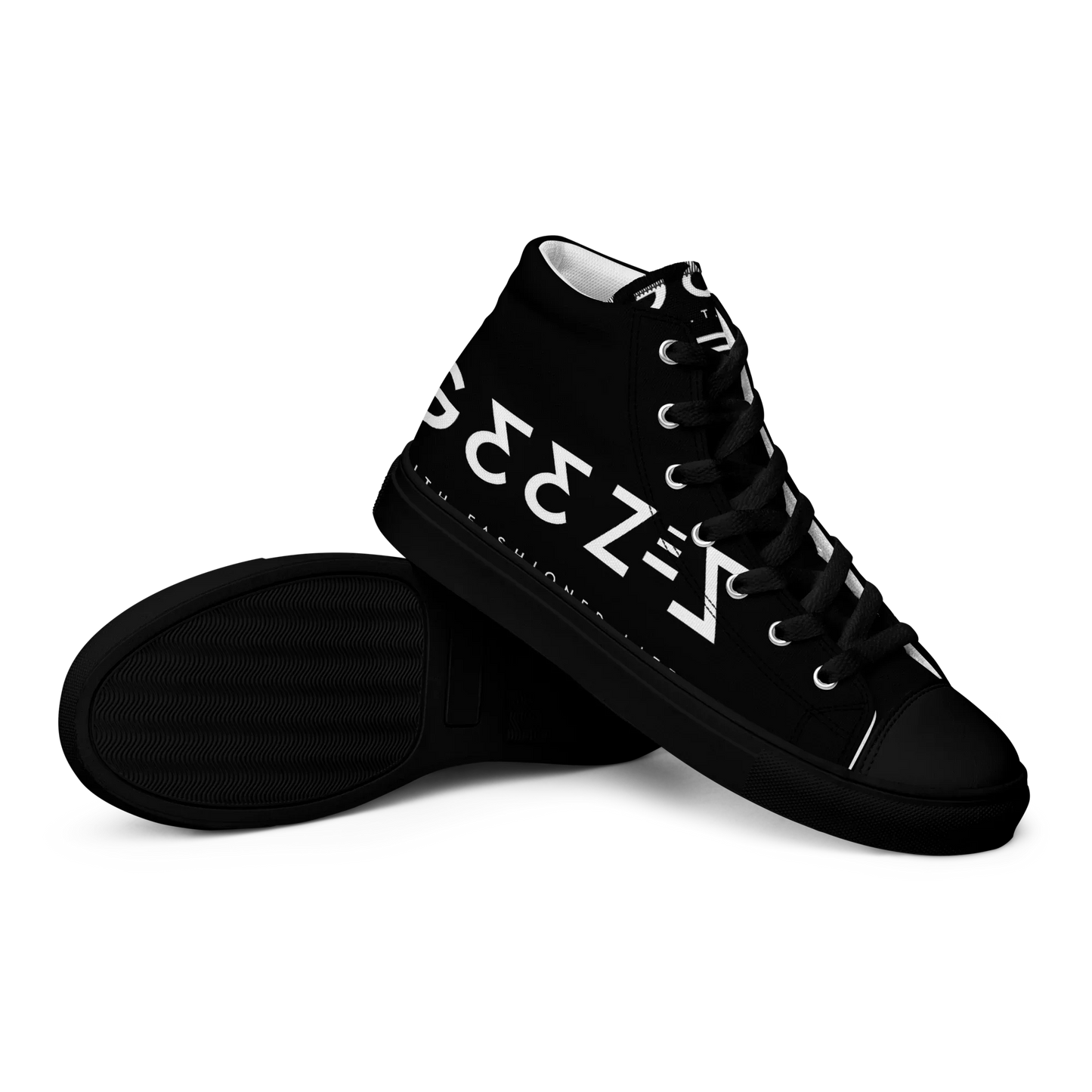G33Z=Z Men’s high top canvas shoes - Da G.A.T.E 33