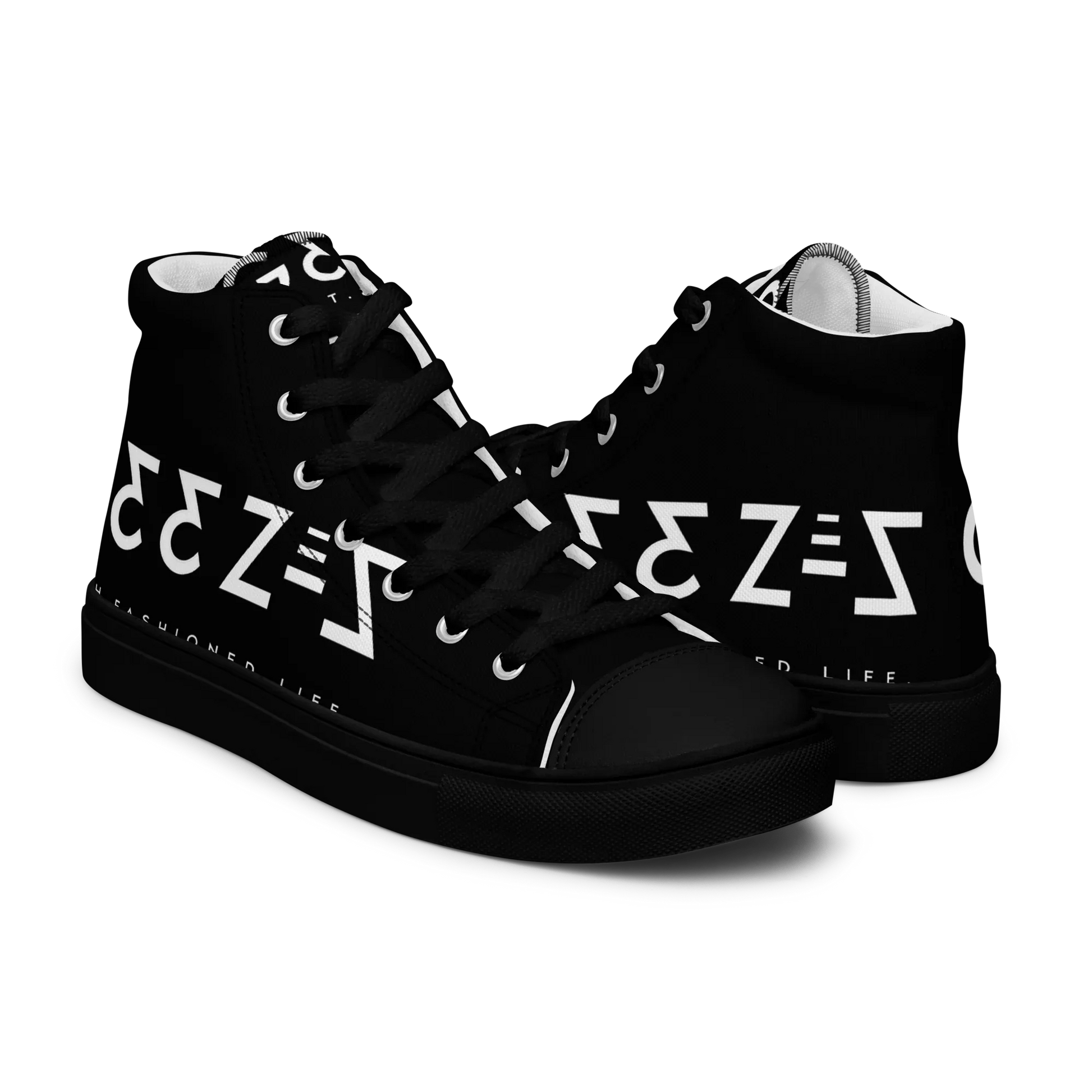 G33Z=Z Men’s high top canvas shoes - Da G.A.T.E 33