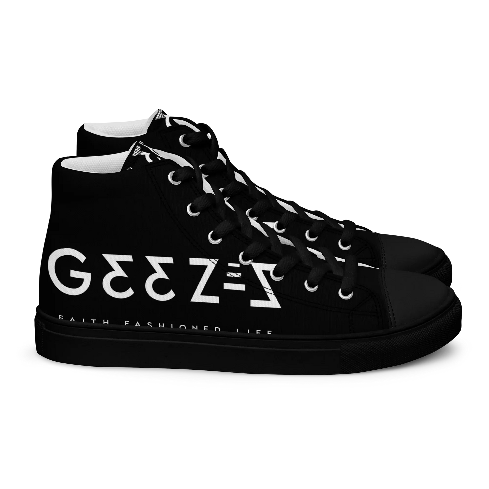 G33Z=Z Men’s high top canvas shoes - Da G.A.T.E 33