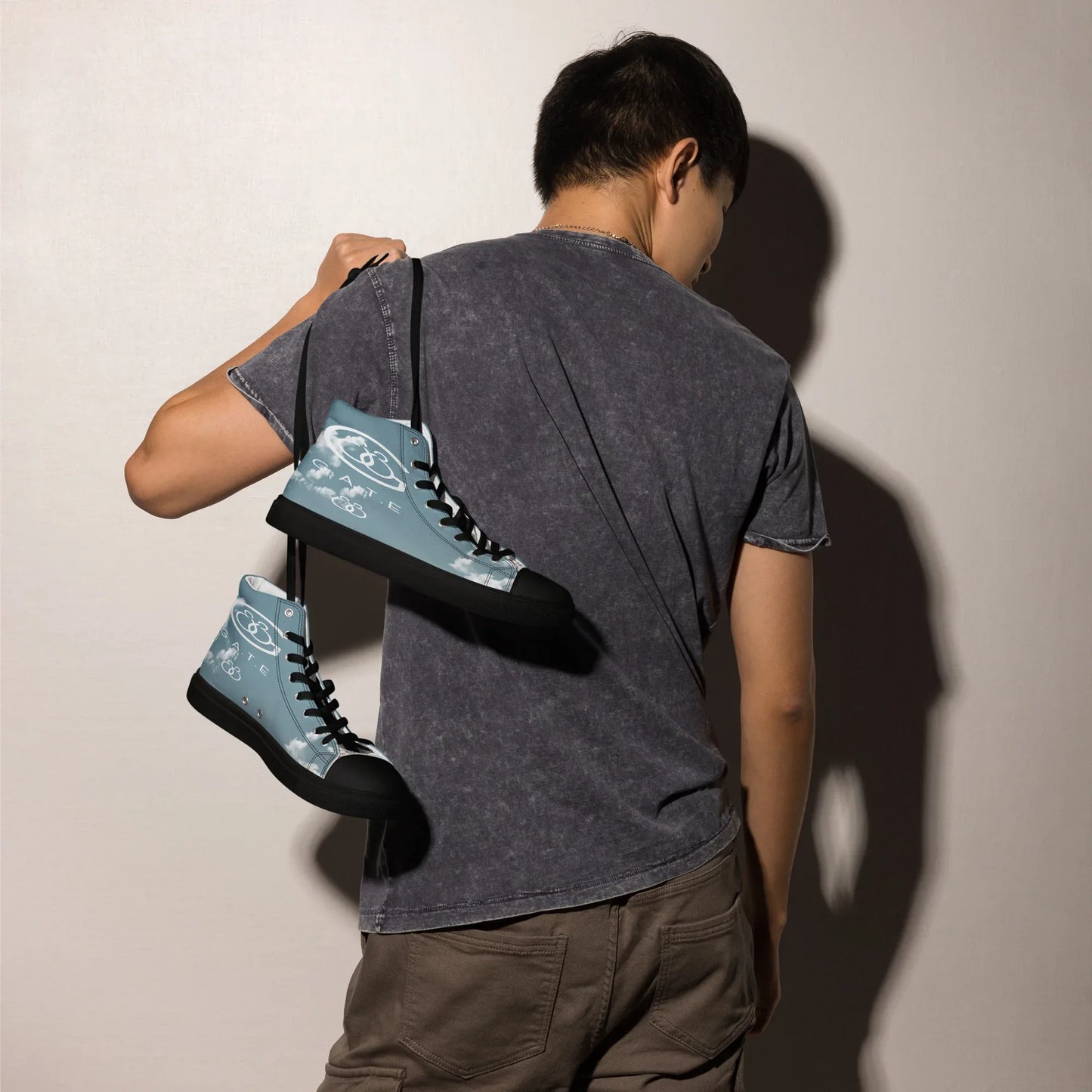 DaGate33 Men’s high top canvas shoes - Da G.A.T.E 33