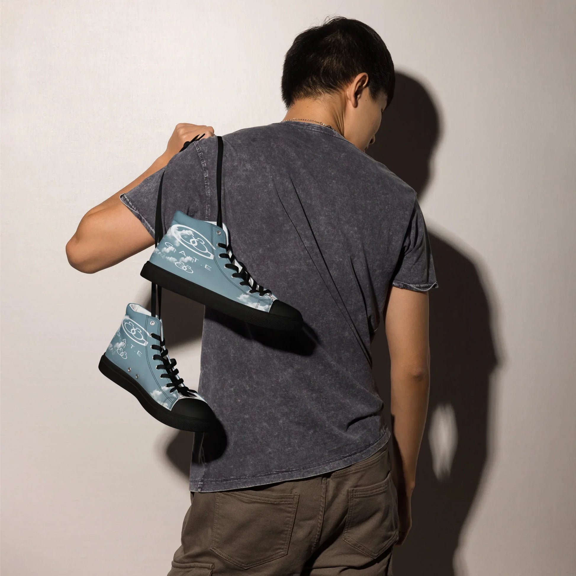 DaGate33 Men’s high top canvas shoes - Da G.A.T.E 33
