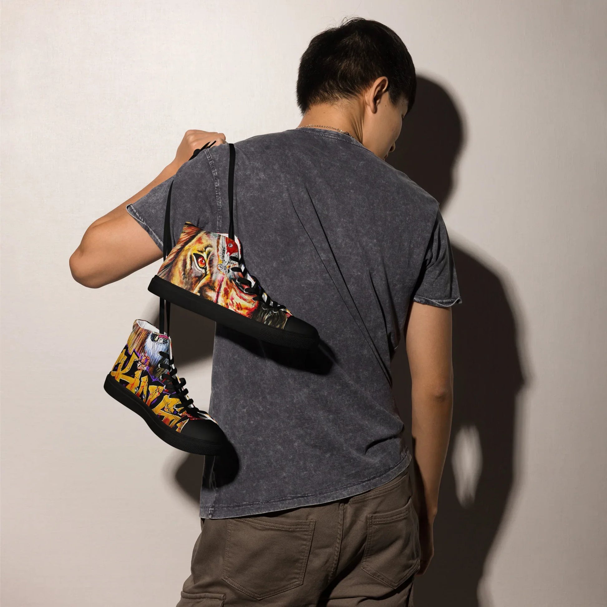 KING Men’s high top canvas shoes - Da G.A.T.E 33