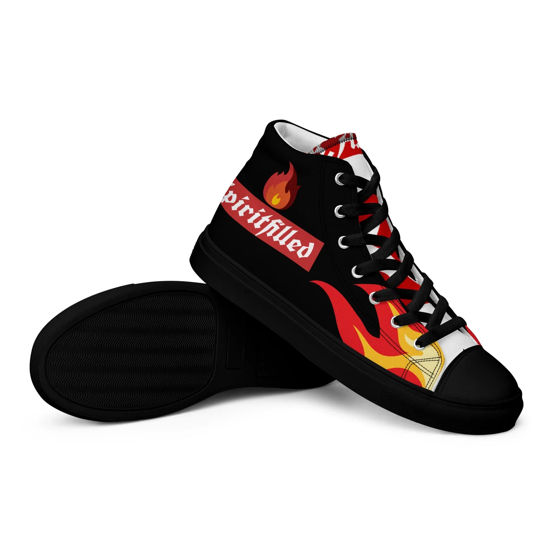 Spiritfilled Men’s high top canvas shoes - Da G.A.T.E 33