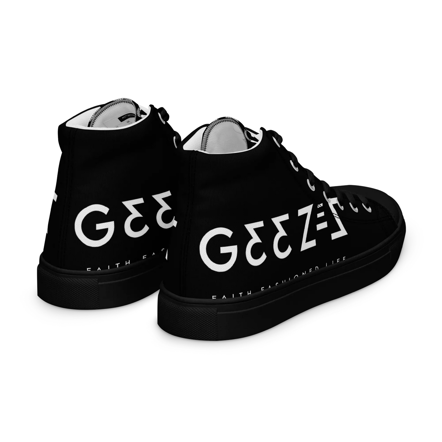 G33Z=Z Men’s high top canvas shoes - Da G.A.T.E 33