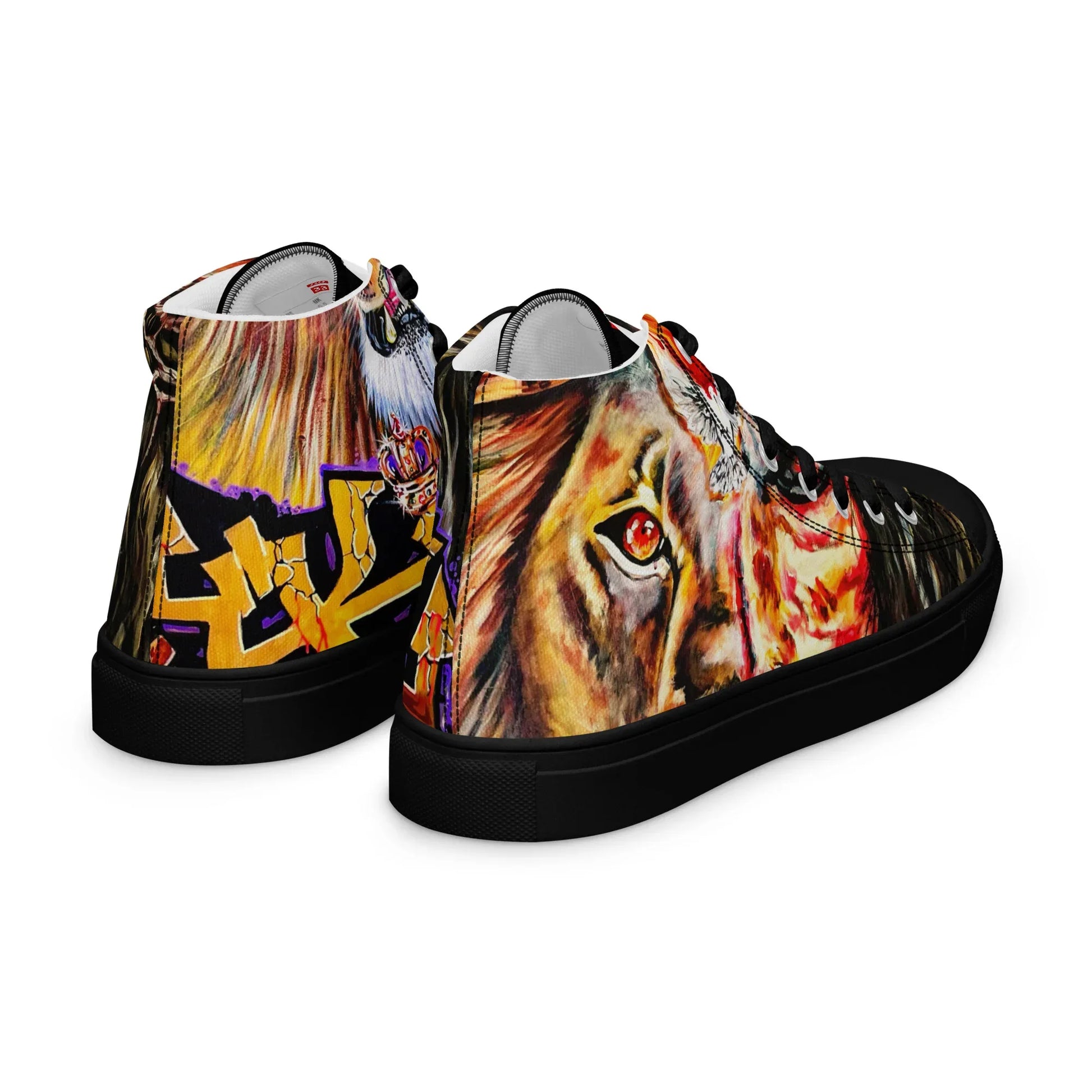 KING Men’s high top canvas shoes - Da G.A.T.E 33