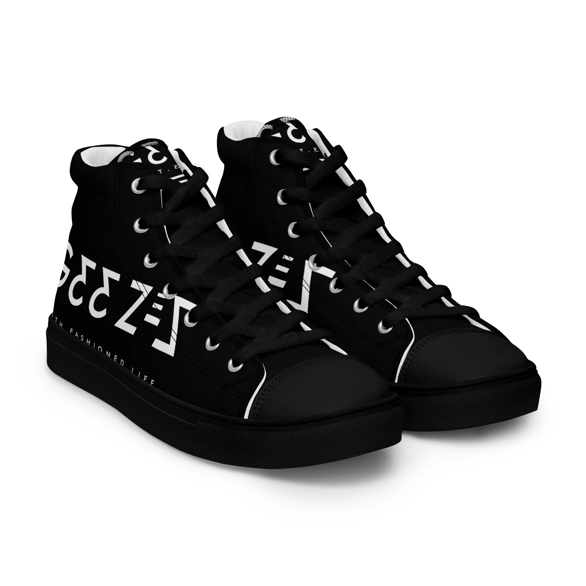 G33Z=Z Men’s high top canvas shoes - Da G.A.T.E 33