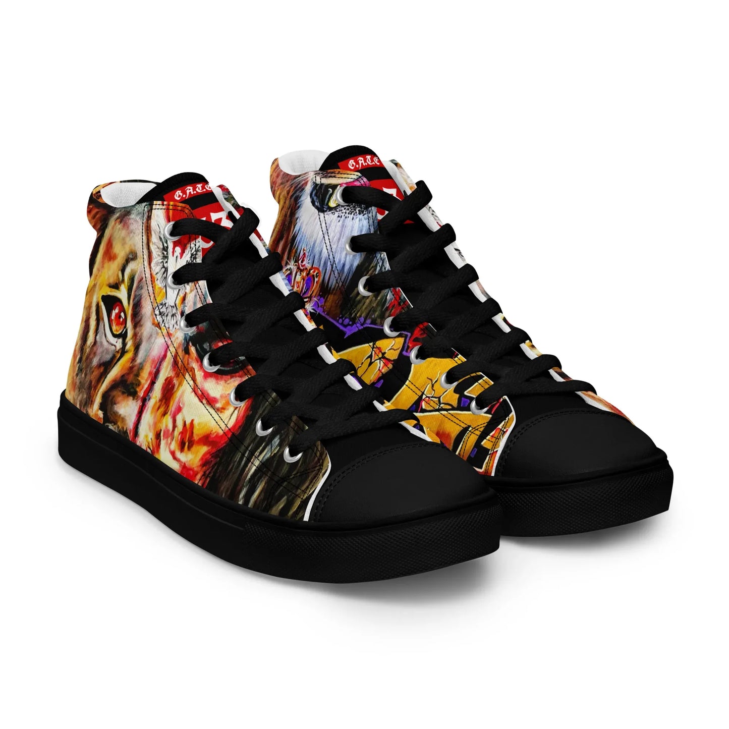 KING Men’s high top canvas shoes - Da G.A.T.E 33