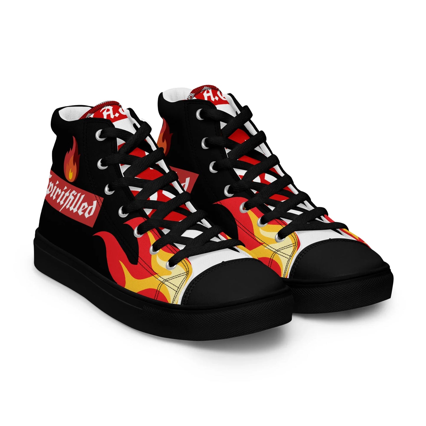 Spiritfilled Men’s high top canvas shoes - Da G.A.T.E 33