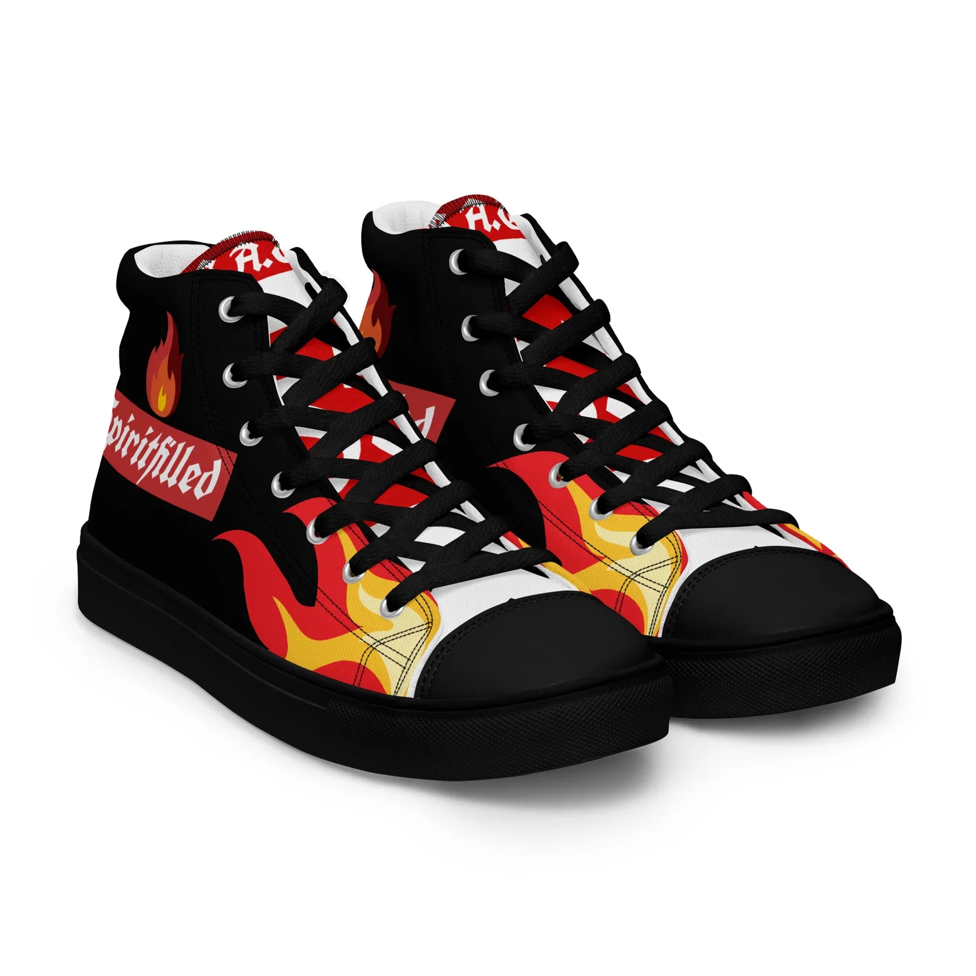 Spiritfilled Men’s high top canvas shoes - Da G.A.T.E 33