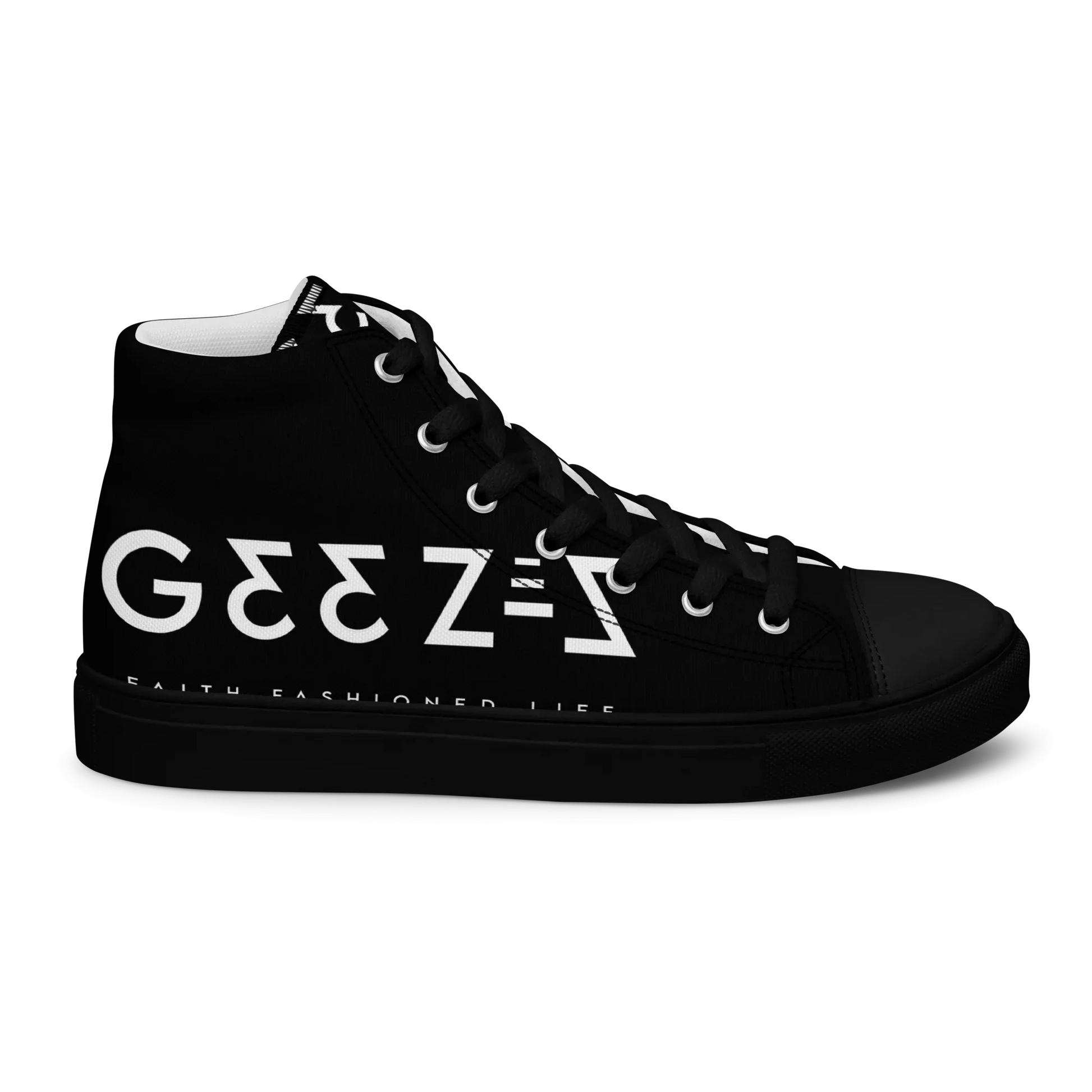 G33Z=Z Men’s high top canvas shoes - Da G.A.T.E 33