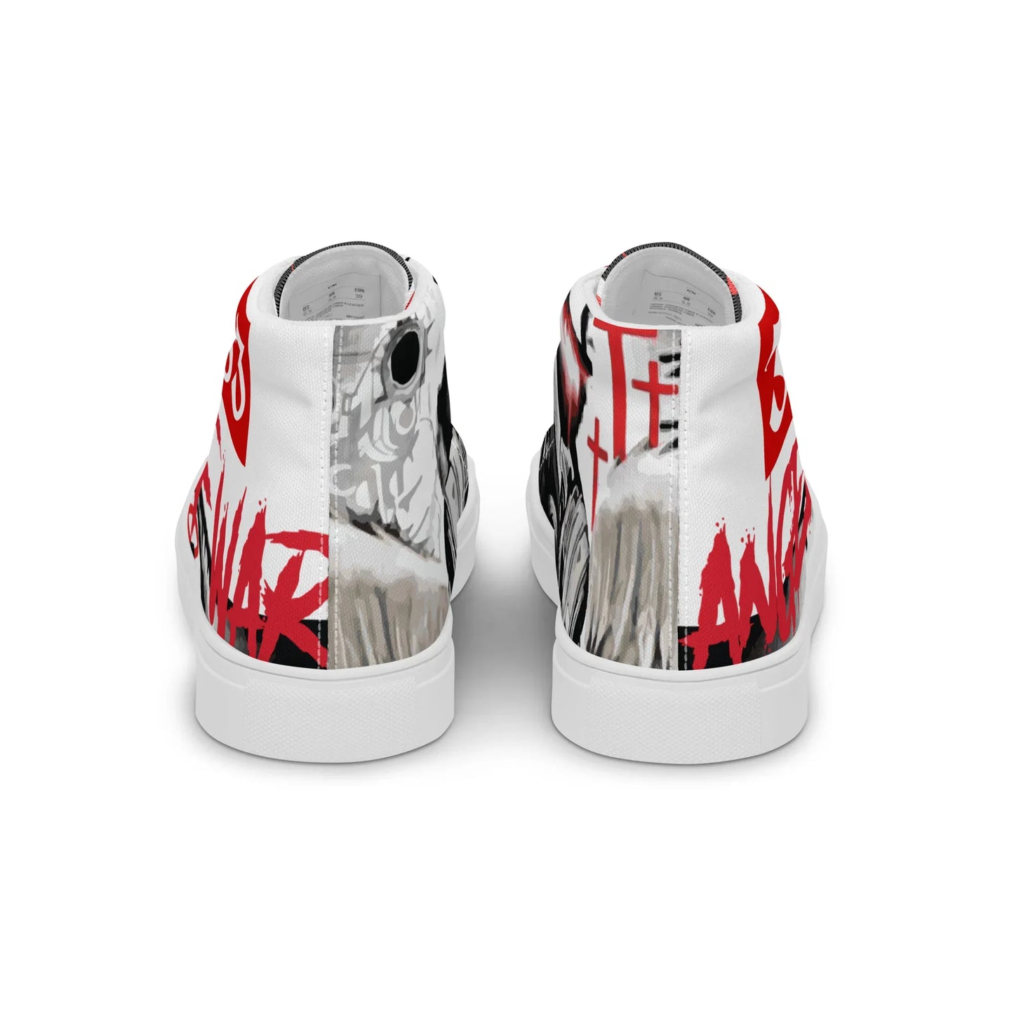 Angel of War Men’s high top canvas shoes - Da G.A.T.E 33
