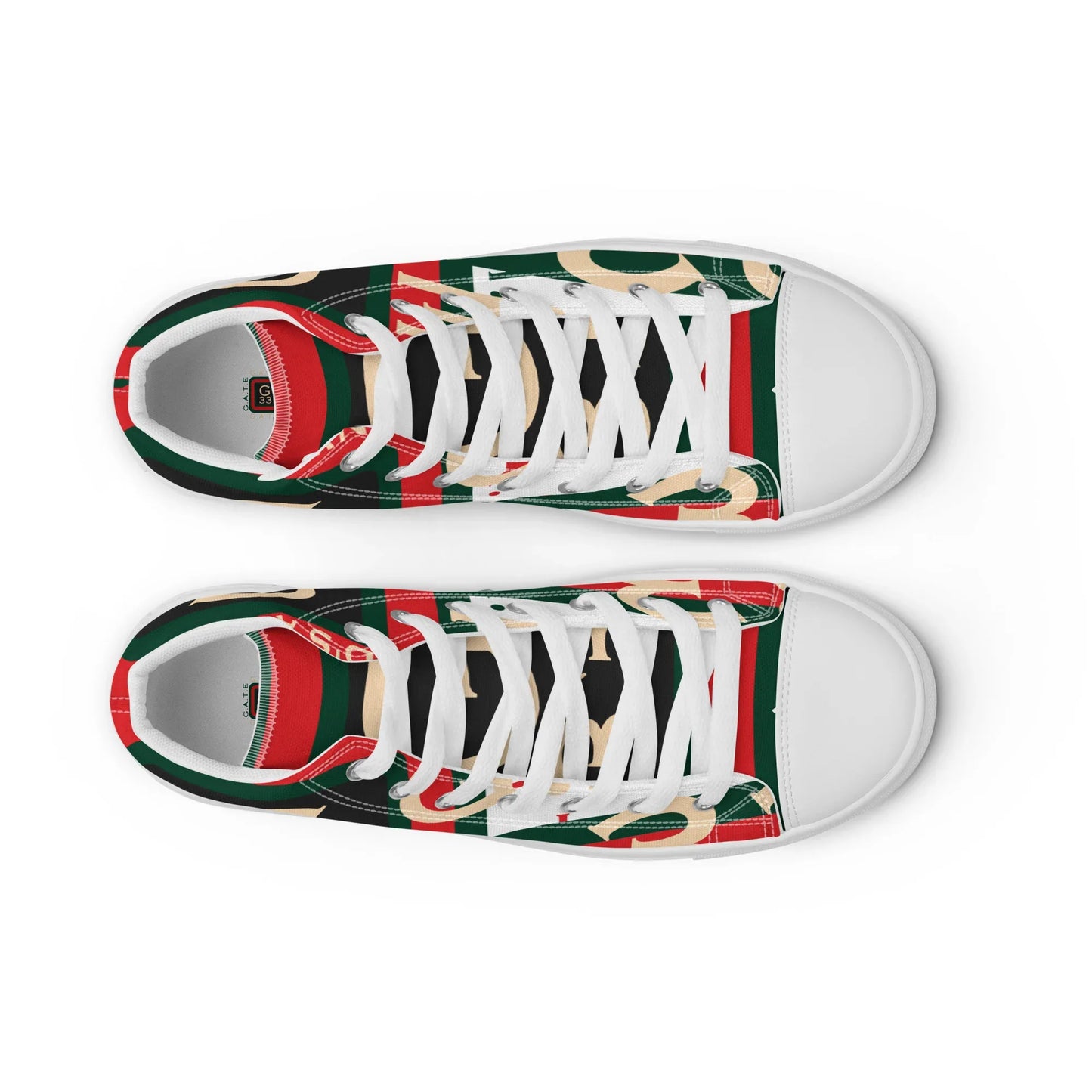 Gate33 Classic Men’s high top canvas shoes - Da G.A.T.E 33