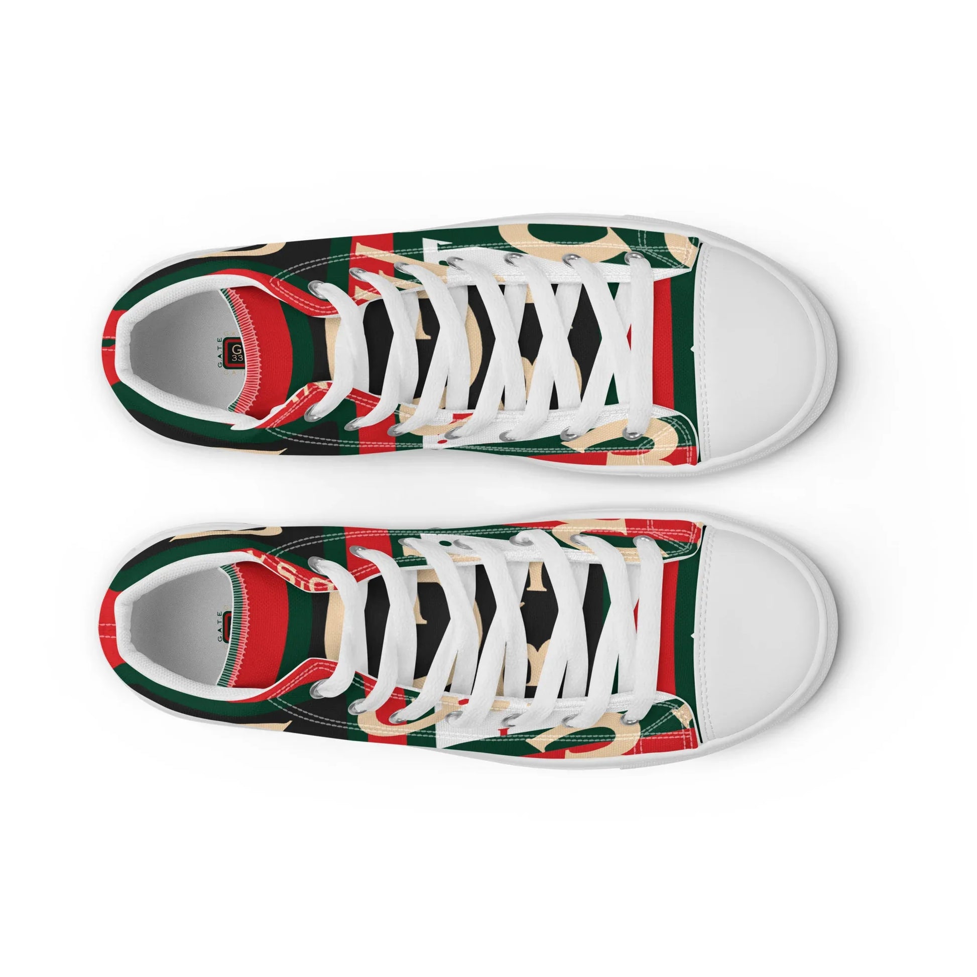 Gate33 Classic Men’s high top canvas shoes - Da G.A.T.E 33