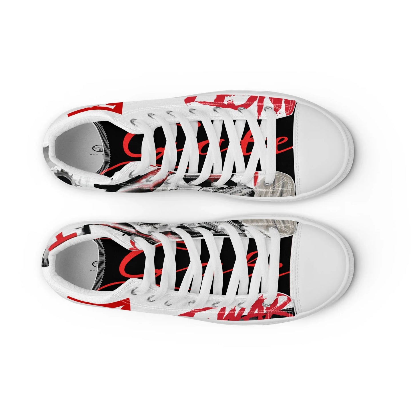 Angel of War Men’s high top canvas shoes - Da G.A.T.E 33