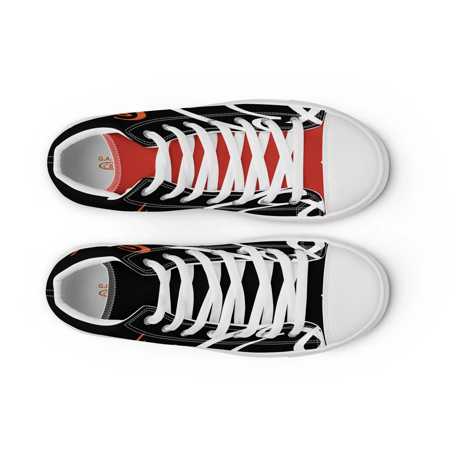 God Vibes Only Men’s high top canvas shoes - Da G.A.T.E 33