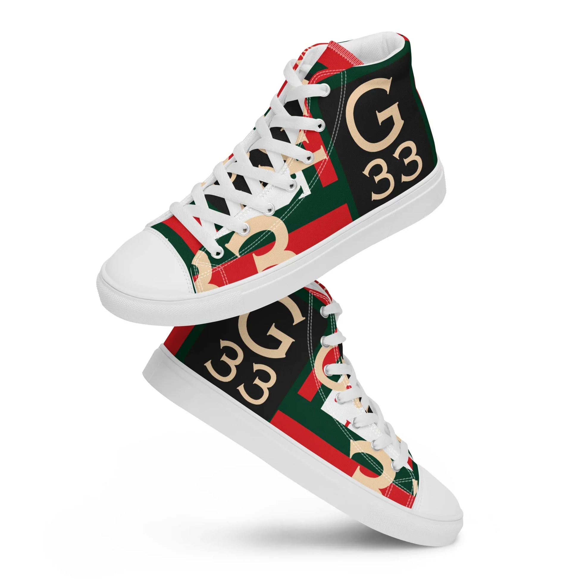 Gate33 Classic Men’s high top canvas shoes - Da G.A.T.E 33