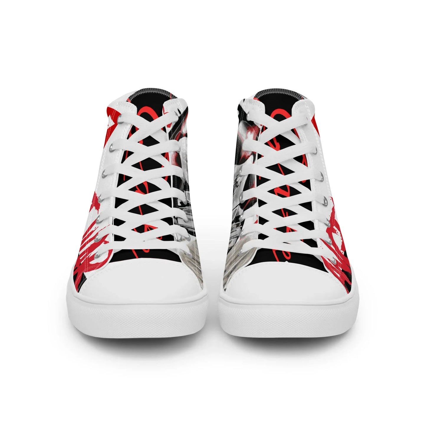 Angel of War Men’s high top canvas shoes - Da G.A.T.E 33