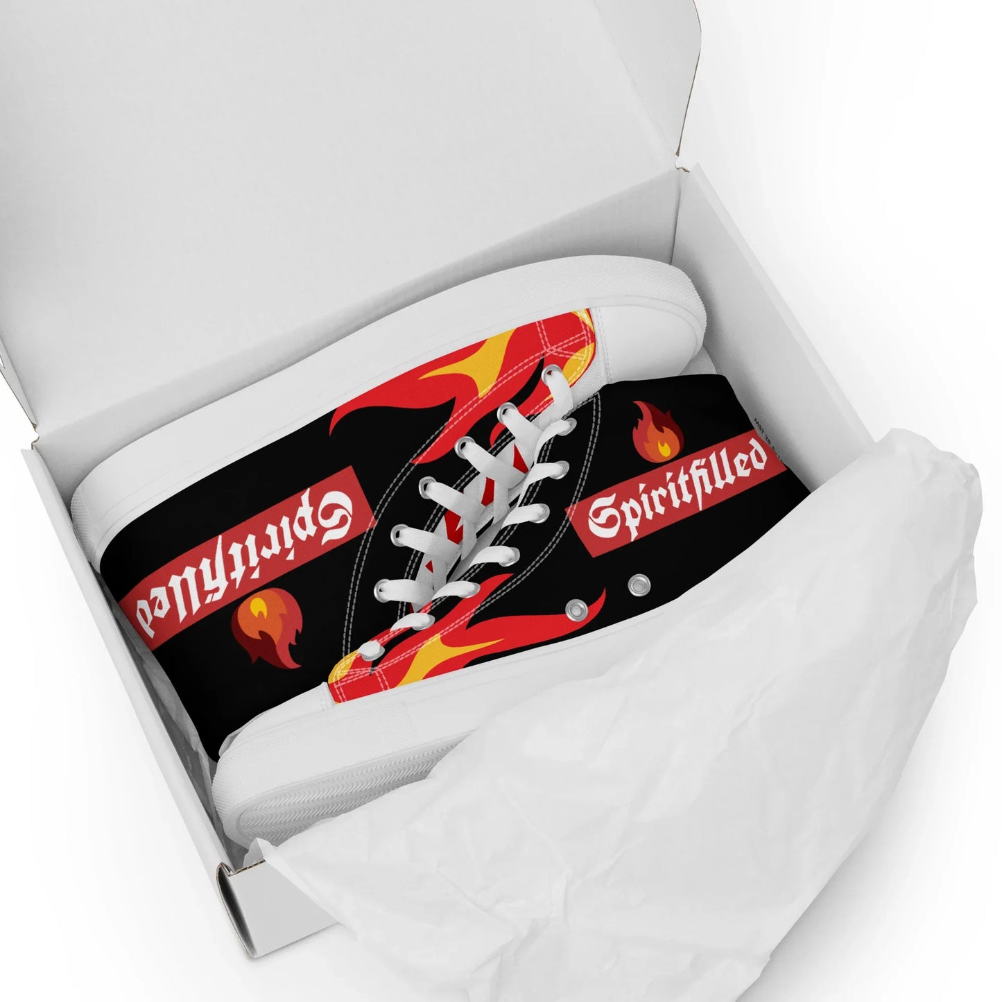 Spiritfilled Men’s high top canvas shoes - Da G.A.T.E 33