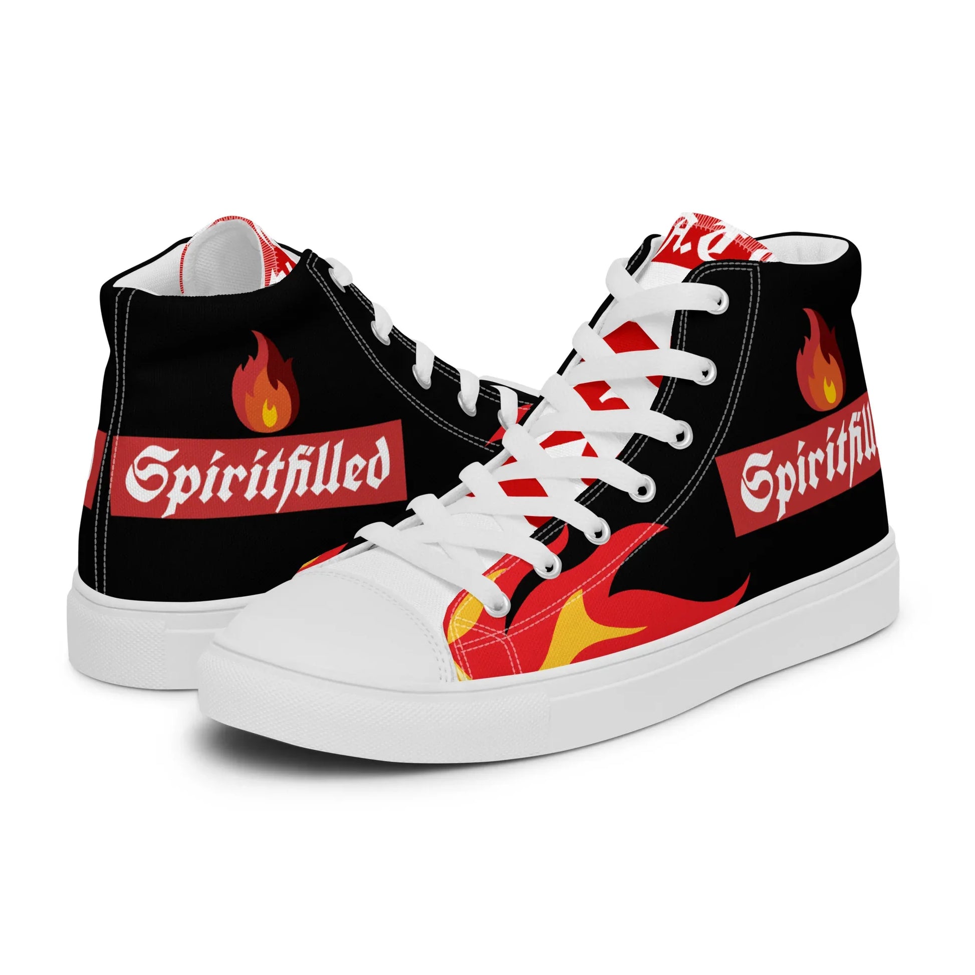 Spiritfilled Men’s high top canvas shoes - Da G.A.T.E 33