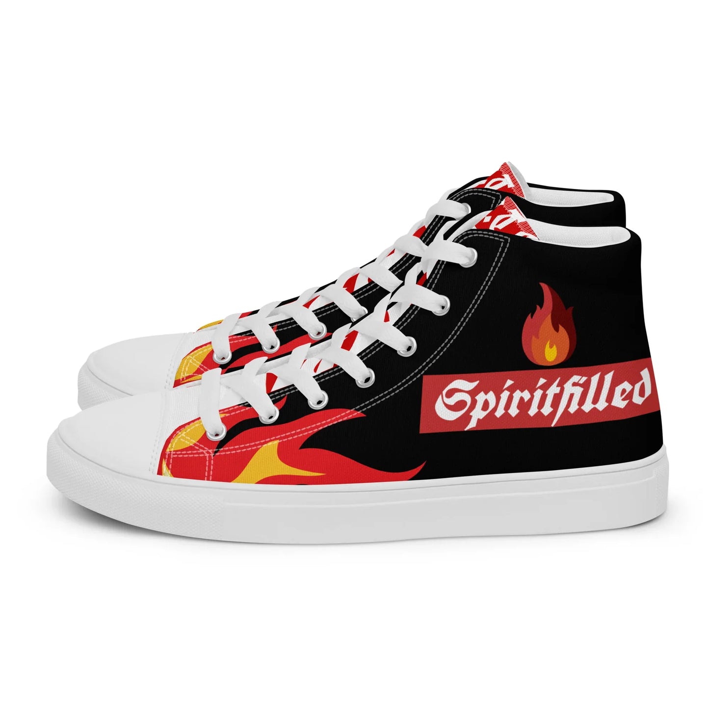 Spiritfilled Men’s high top canvas shoes - Da G.A.T.E 33