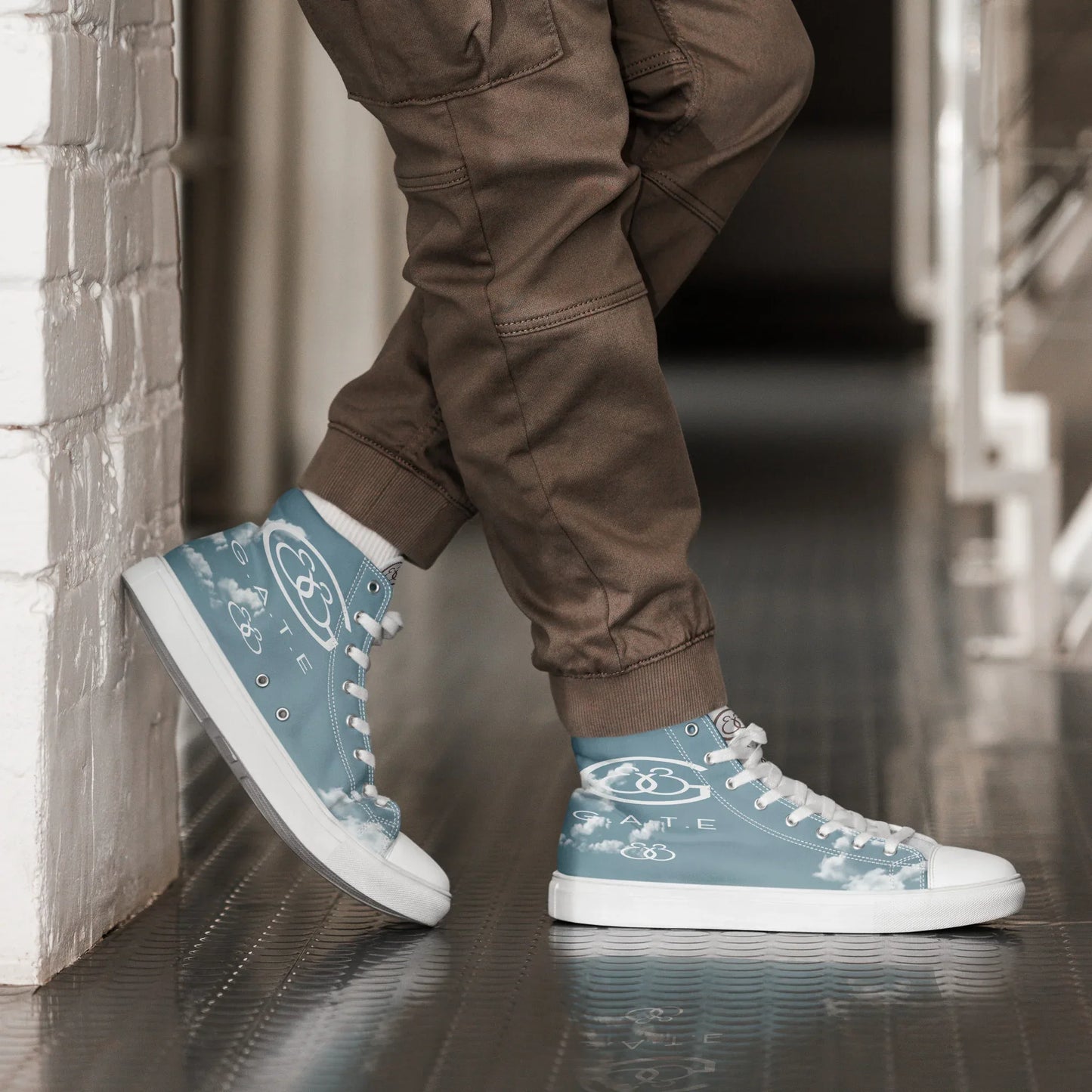 DaGate33 Men’s high top canvas shoes - Da G.A.T.E 33