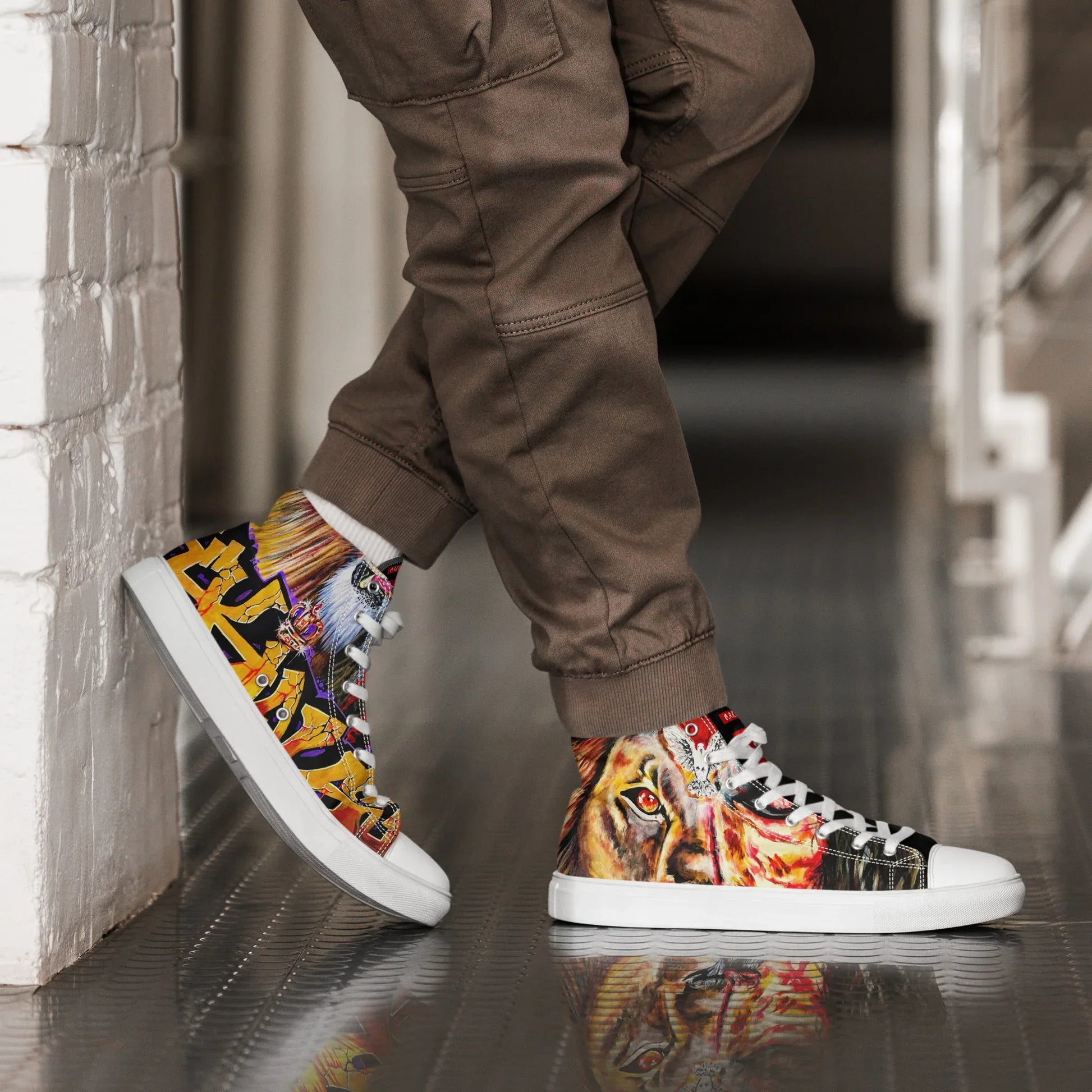 KING Men’s high top canvas shoes - Da G.A.T.E 33