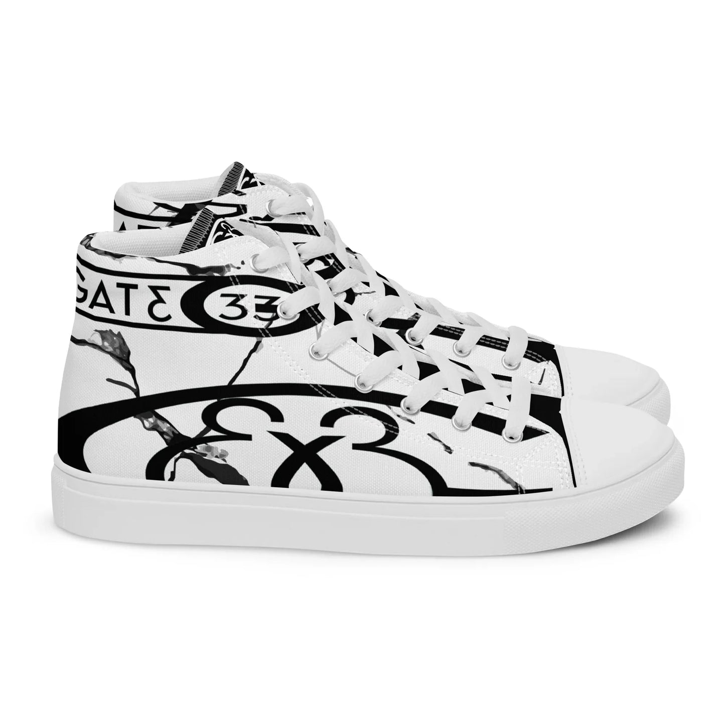 Gate33. Men’s high top canvas shoes - Da G.A.T.E 33