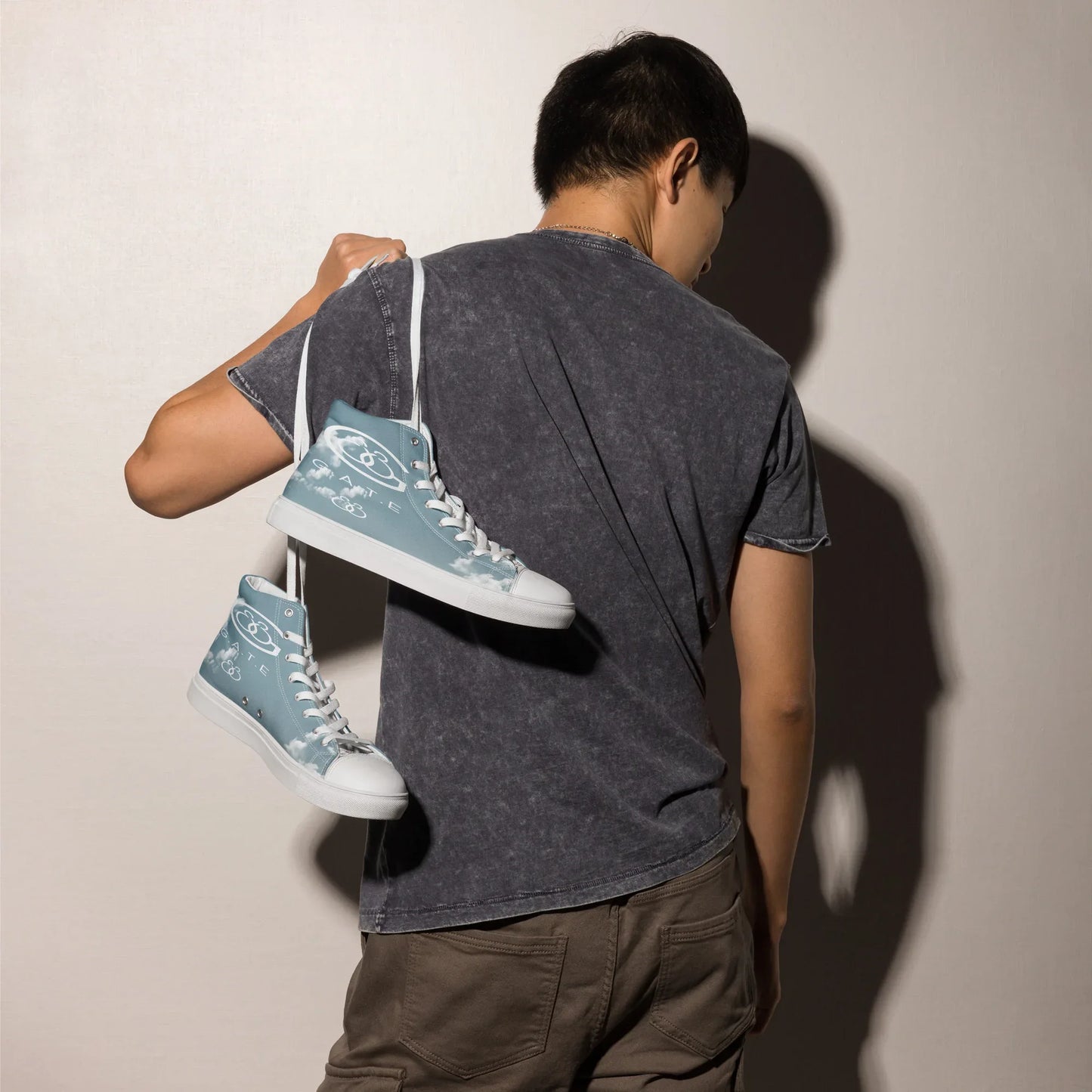 DaGate33 Men’s high top canvas shoes - Da G.A.T.E 33