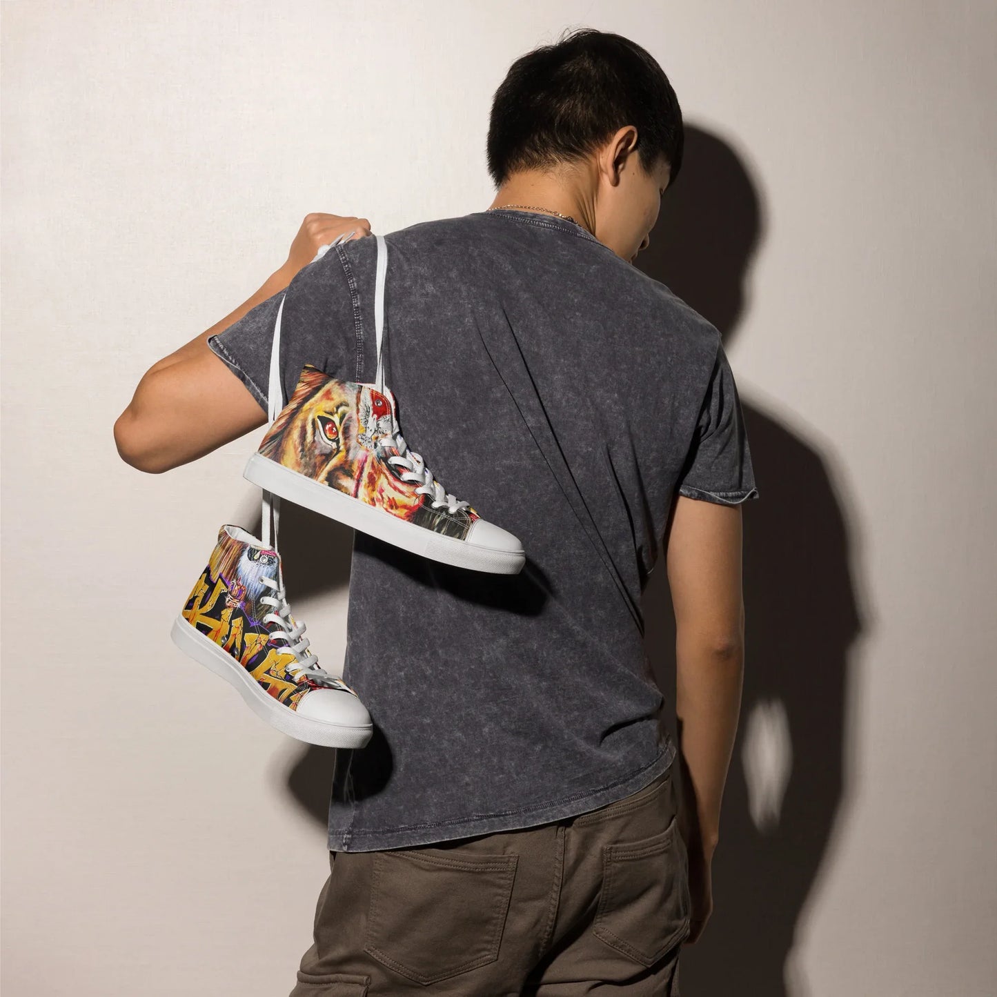 KING Men’s high top canvas shoes - Da G.A.T.E 33