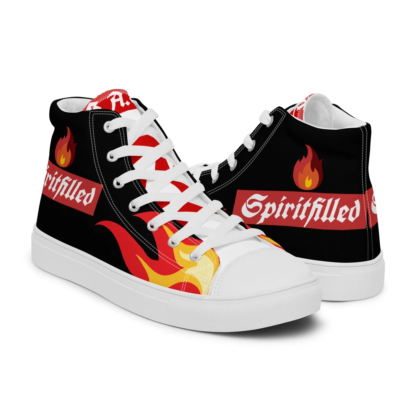 Spiritfilled Men’s high top canvas shoes - Da G.A.T.E 33