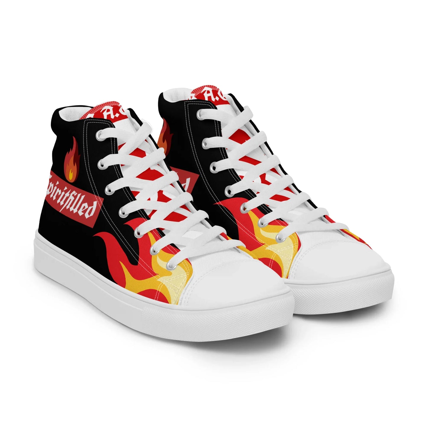 Spiritfilled Men’s high top canvas shoes - Da G.A.T.E 33