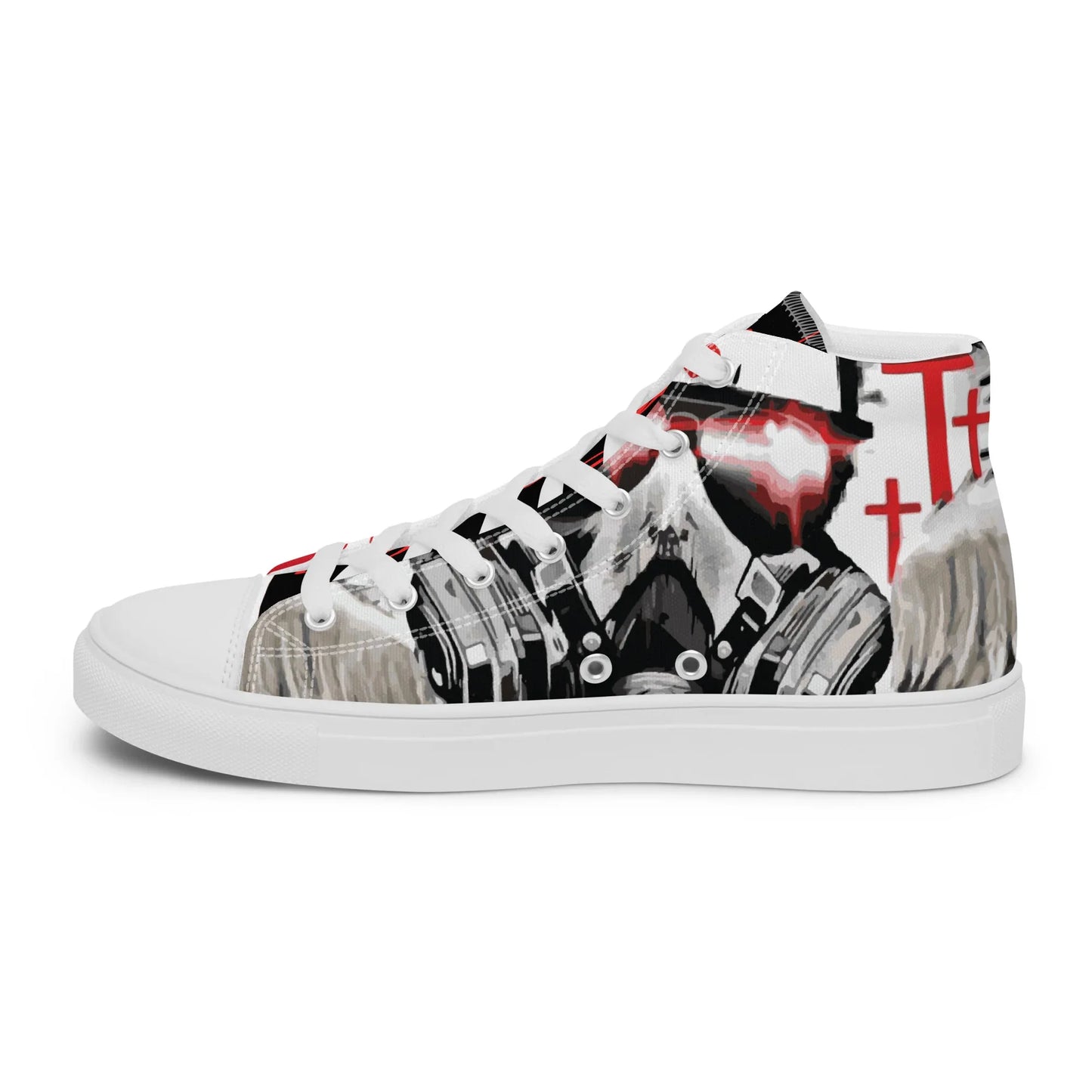 Angel of War Men’s high top canvas shoes - Da G.A.T.E 33