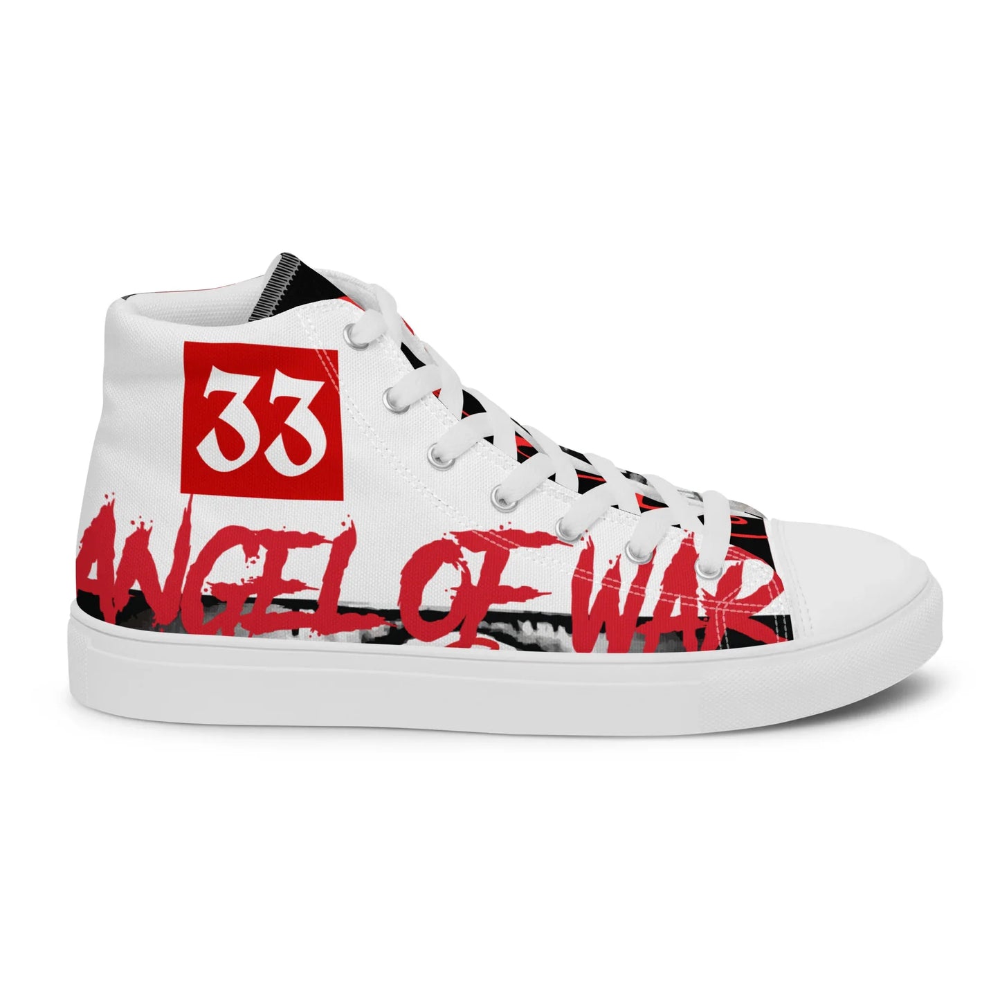 Angel of War Men’s high top canvas shoes - Da G.A.T.E 33