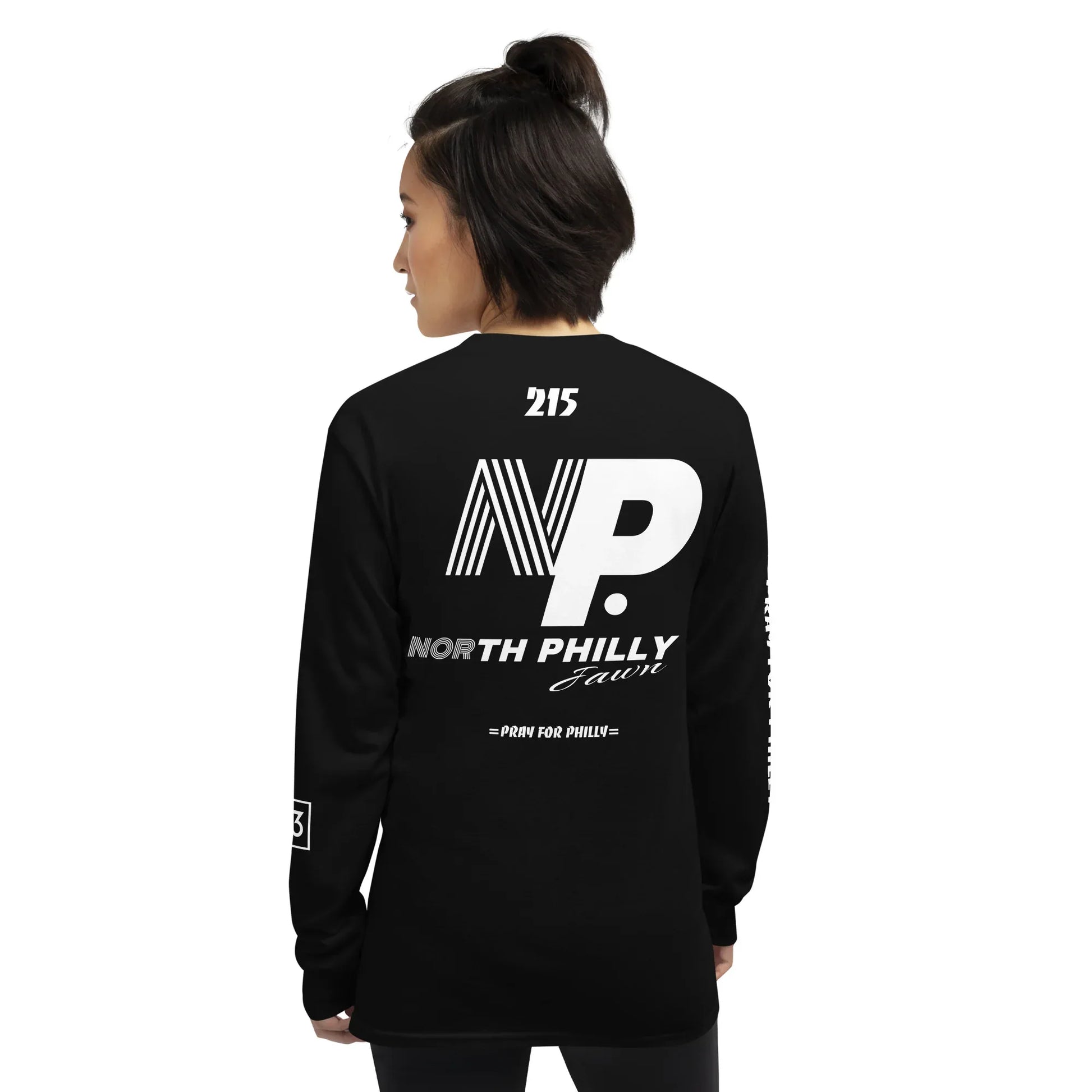 PRAY FOR PHILLY Men’s Long Sleeve Shirt - Da G.A.T.E 33