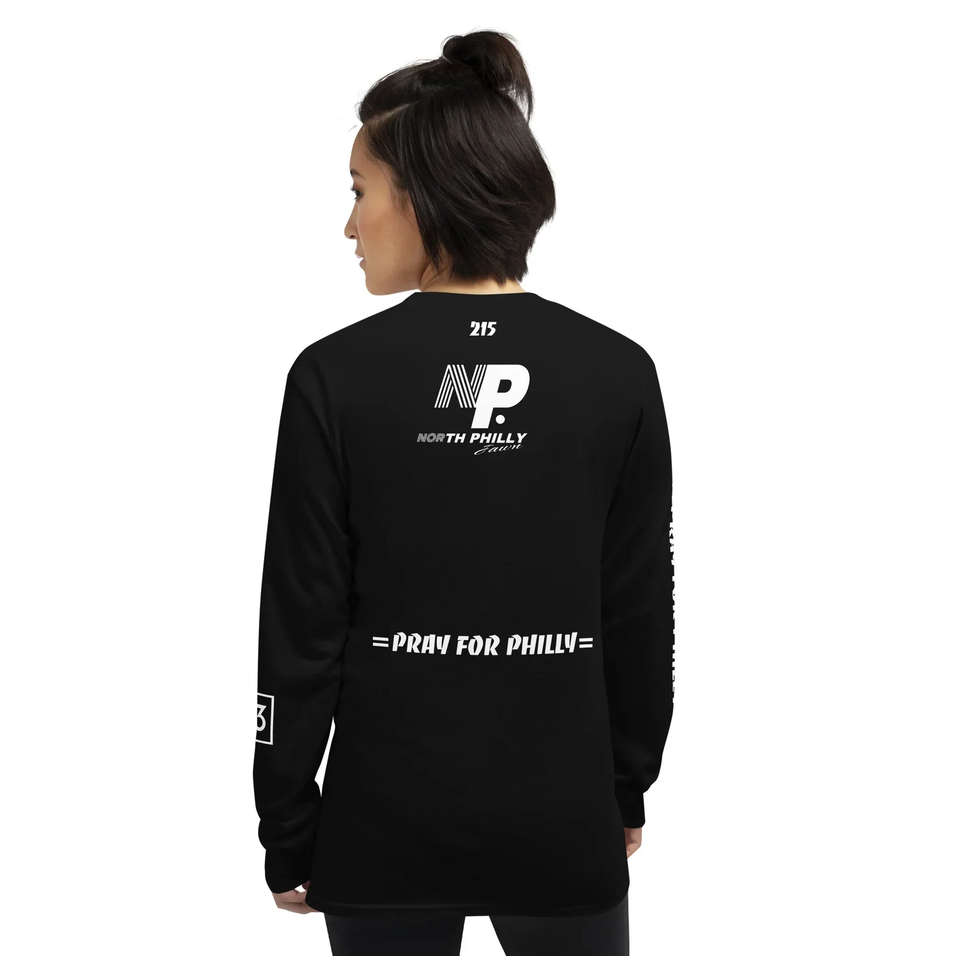 PRAY FOR PHILLY Men’s Long Sleeve Shirt - Da G.A.T.E 33