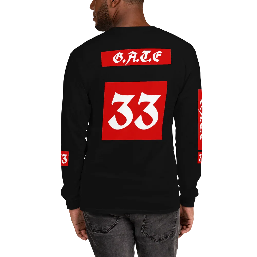33Spiritfilled Men’s Long Sleeve Shirt - Da G.A.T.E 33