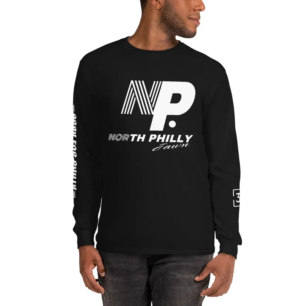 PRAY FOR PHILLY Men’s Long Sleeve Shirt - Da G.A.T.E 33