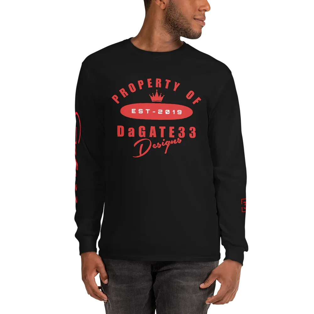 Gate33 Men’s Long Sleeve Shirt - Da G.A.T.E 33