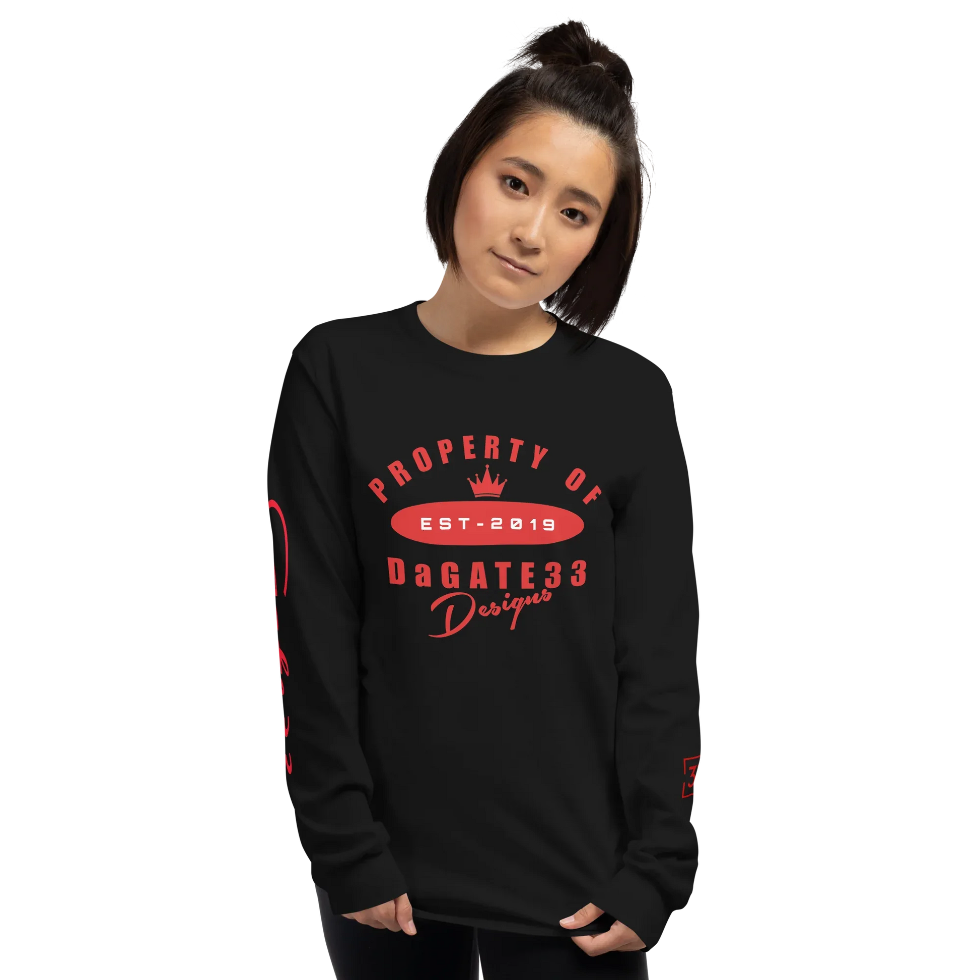 Gate33 Men’s Long Sleeve Shirt - Da G.A.T.E 33