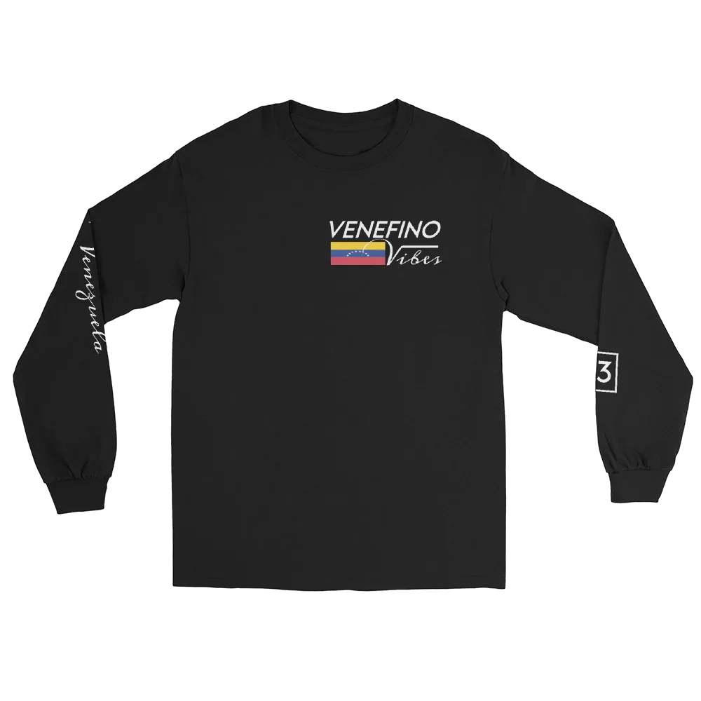 Pray for Venezuela Men’s Long Sleeve Shirt - Da G.A.T.E 33
