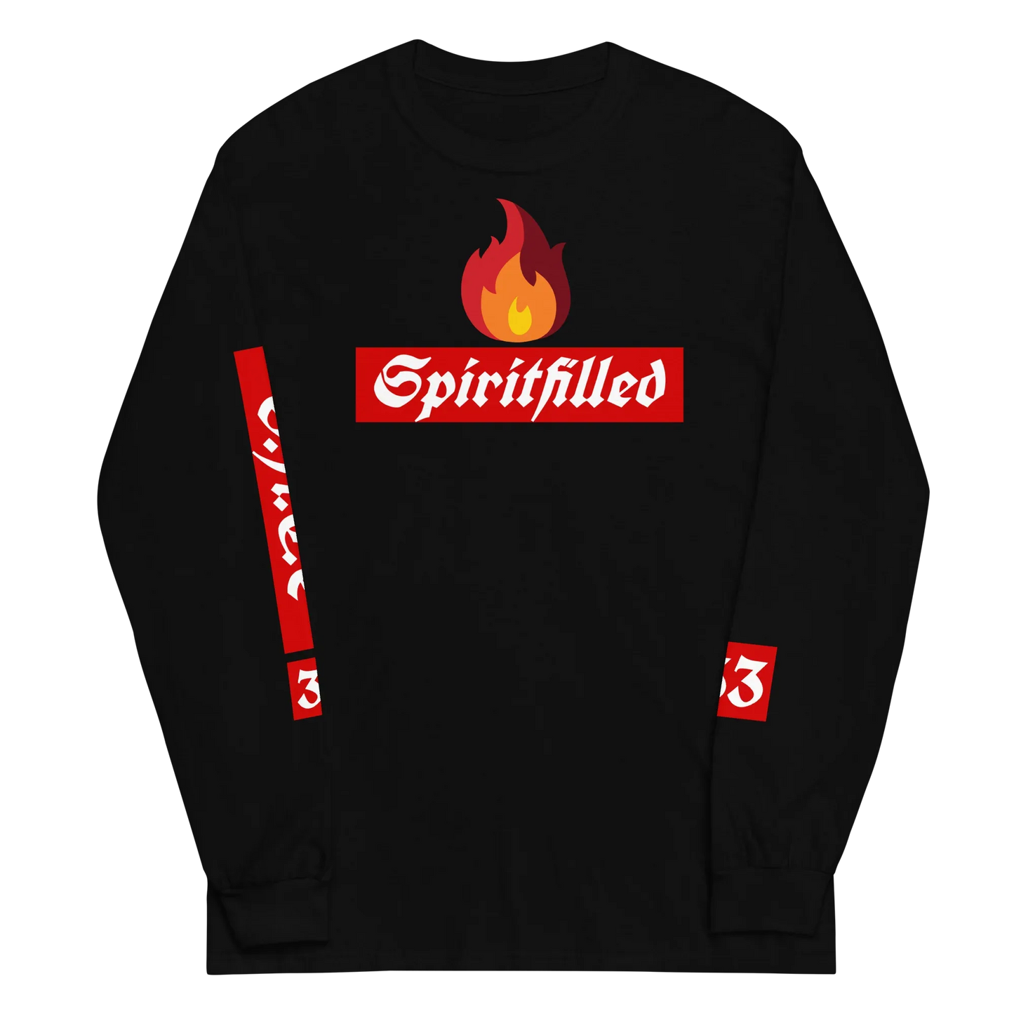 33Spiritfilled Men’s Long Sleeve Shirt - Da G.A.T.E 33