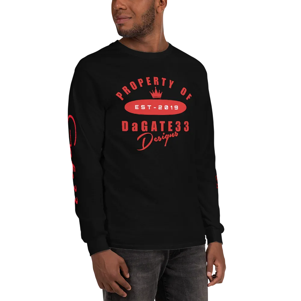 Gate33 Men’s Long Sleeve Shirt - Da G.A.T.E 33