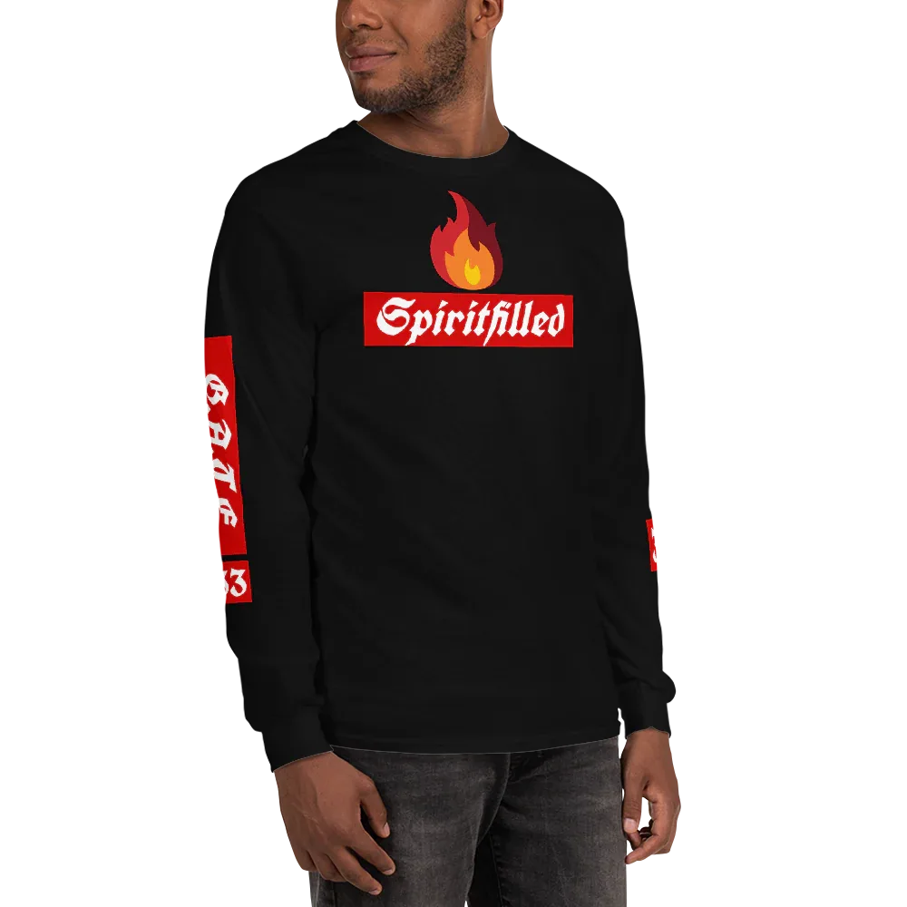 33Spiritfilled Men’s Long Sleeve Shirt - Da G.A.T.E 33