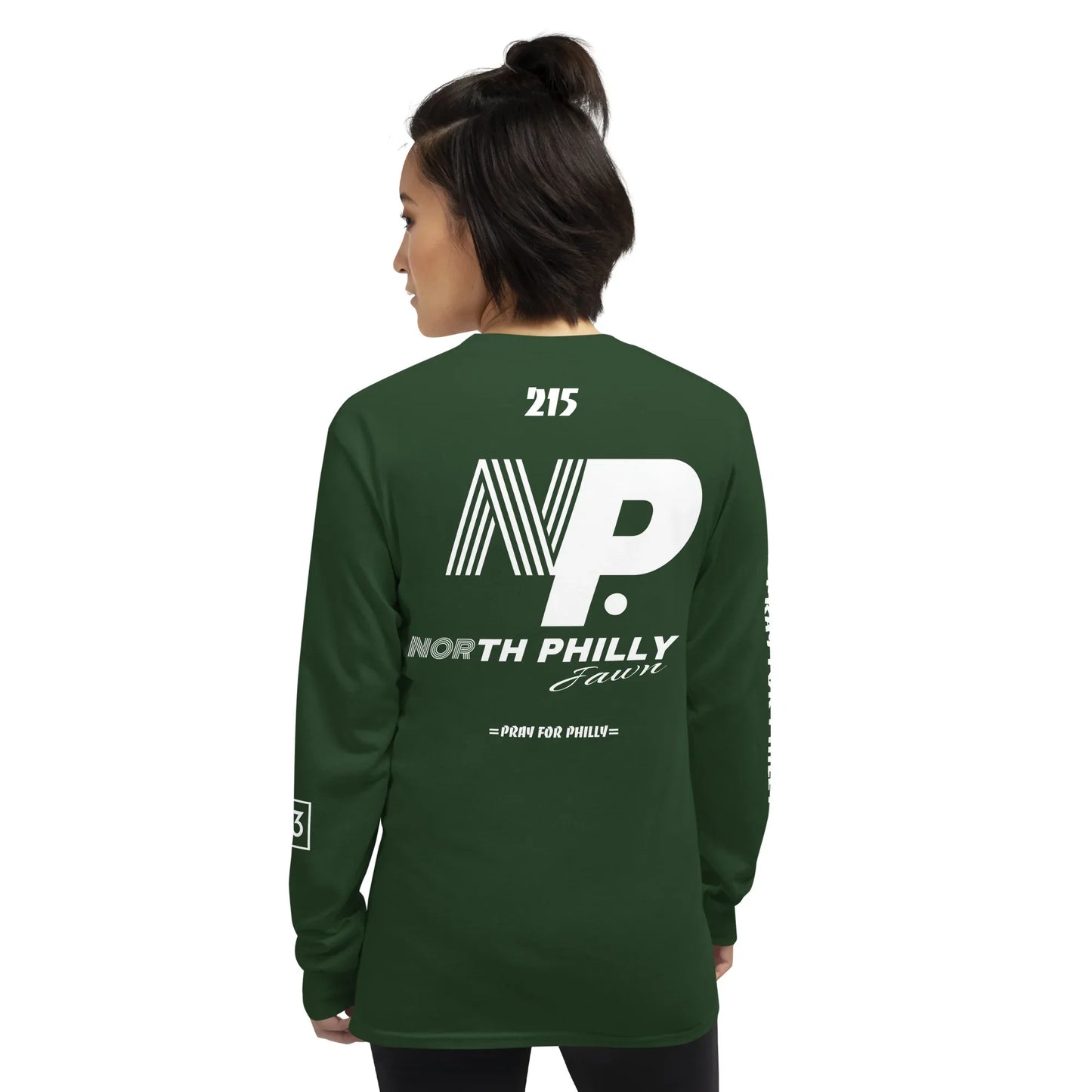 PRAY FOR PHILLY Men’s Long Sleeve Shirt - Da G.A.T.E 33
