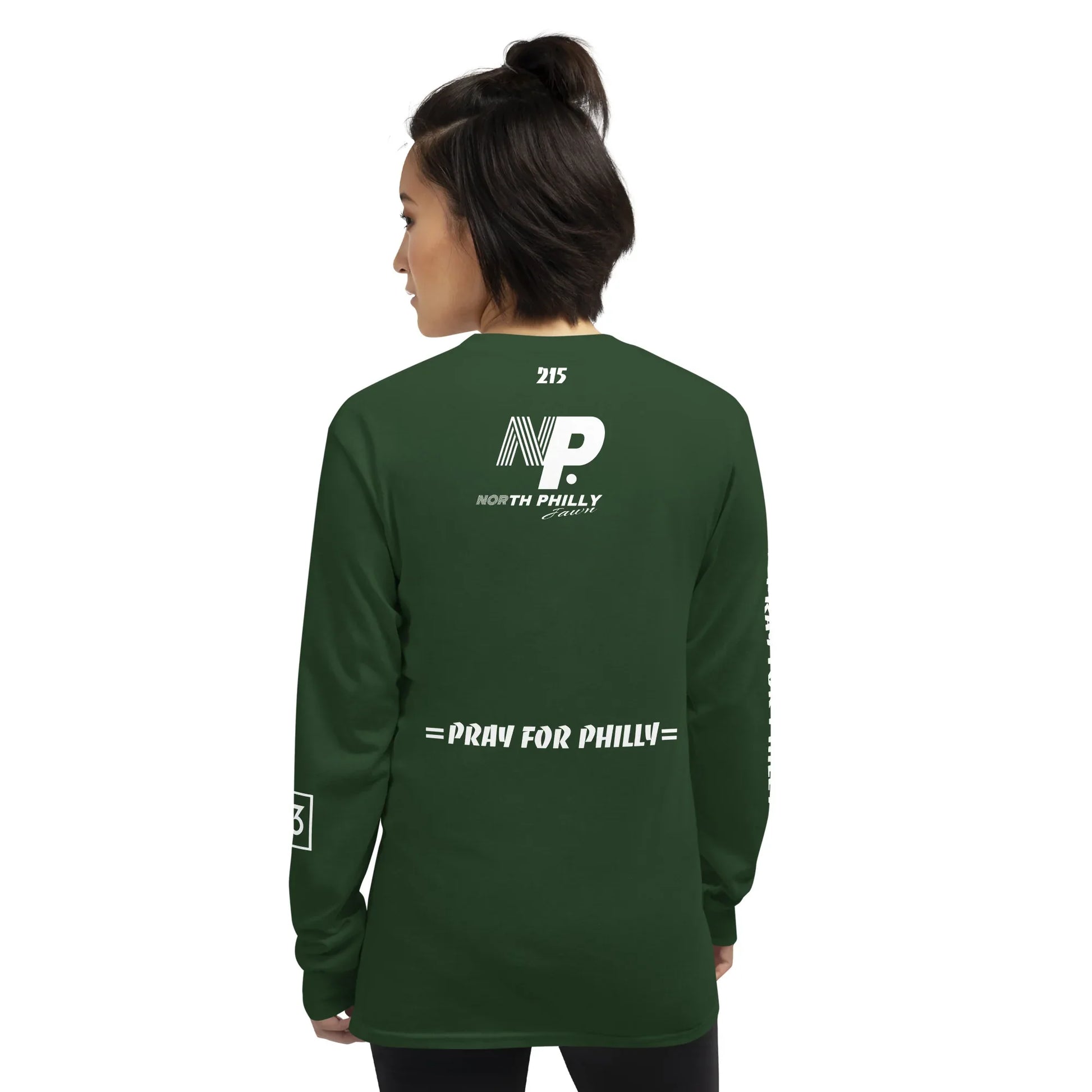 PRAY FOR PHILLY Men’s Long Sleeve Shirt - Da G.A.T.E 33